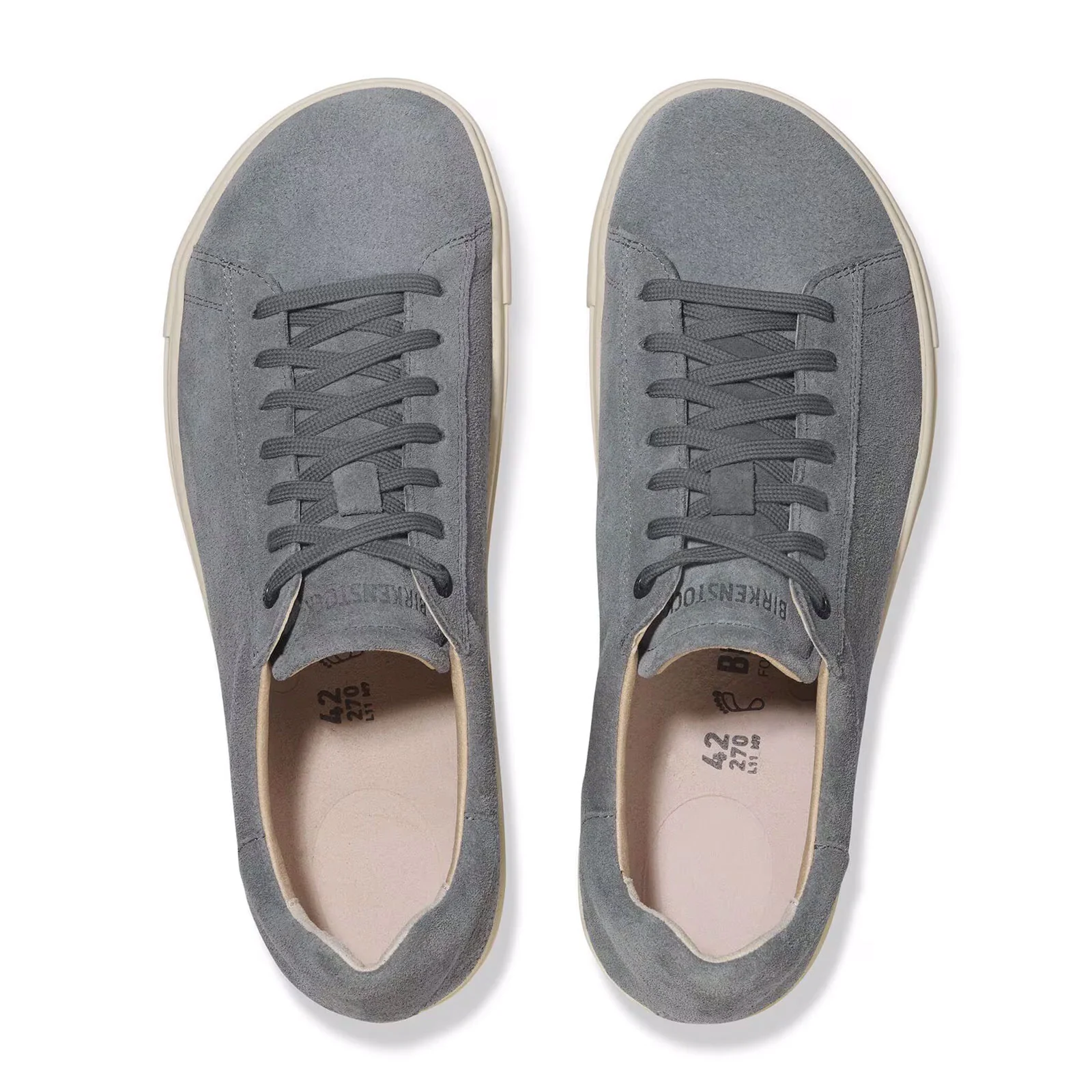 Birkenstock Bend Sneaker (Men) - Basalt Gray Suede - Image 2