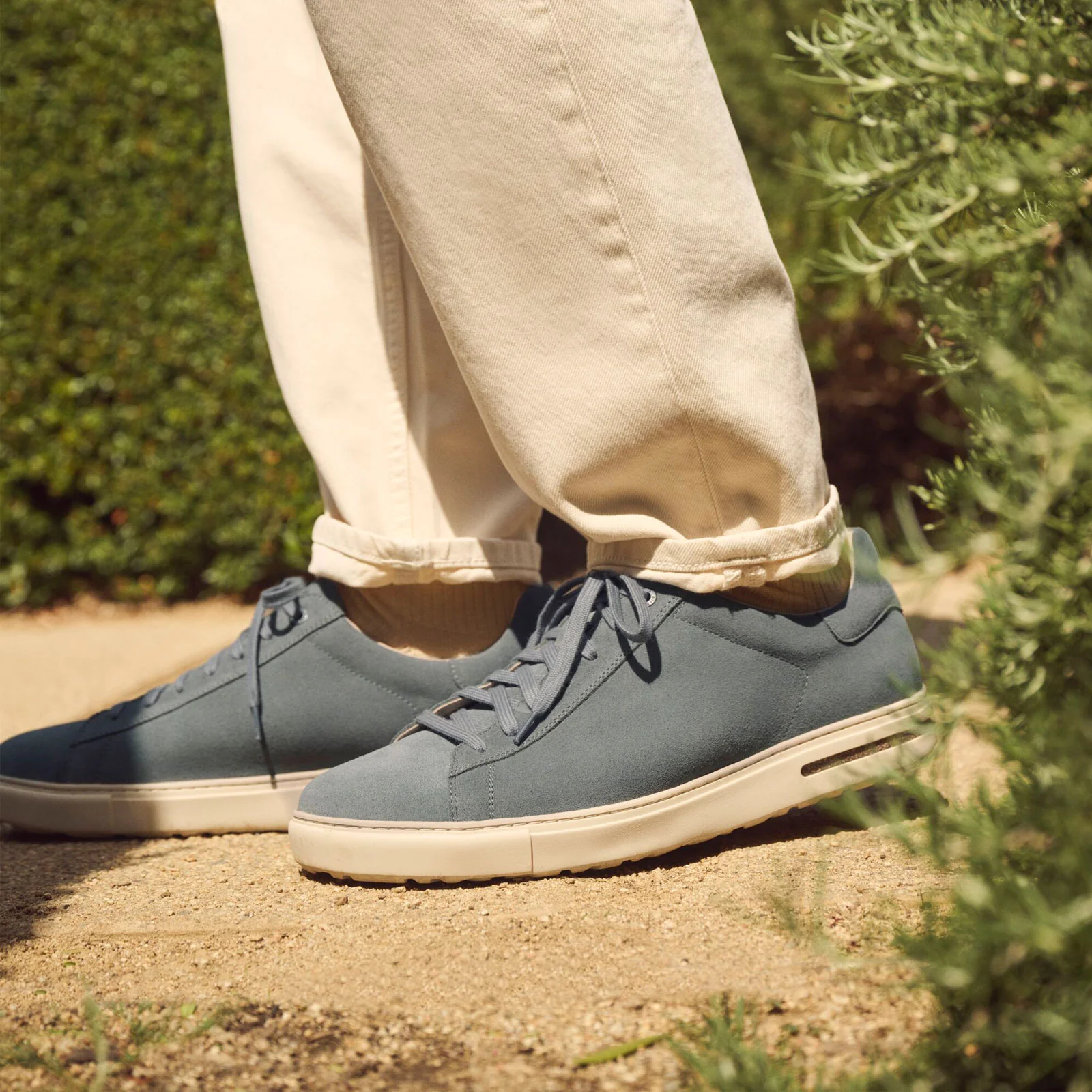 Birkenstock Bend Sneaker (Men) - Basalt Gray Suede - Image 6