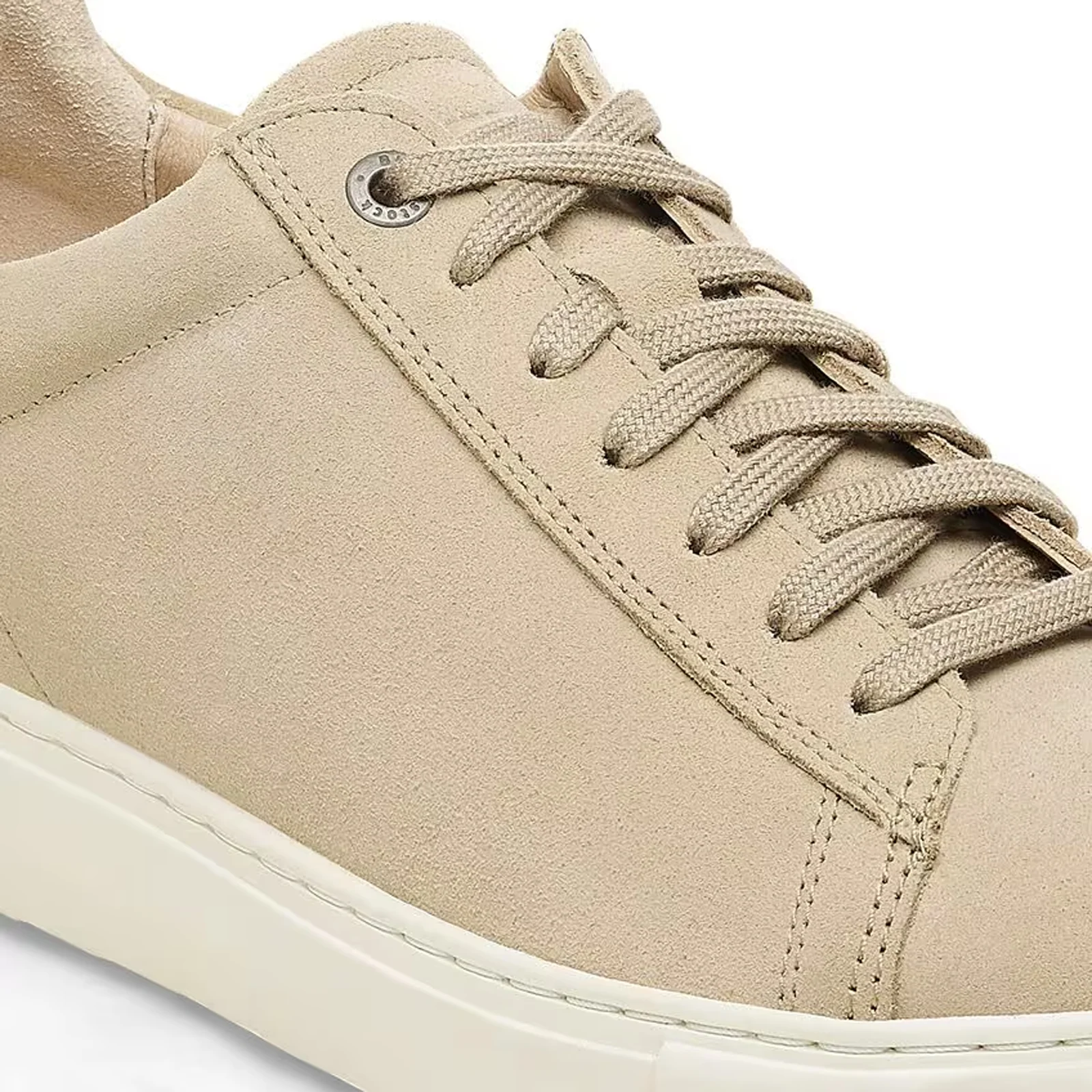 Birkenstock Bend Sneaker (Men) - Sandcastle Suede/White - Image 5