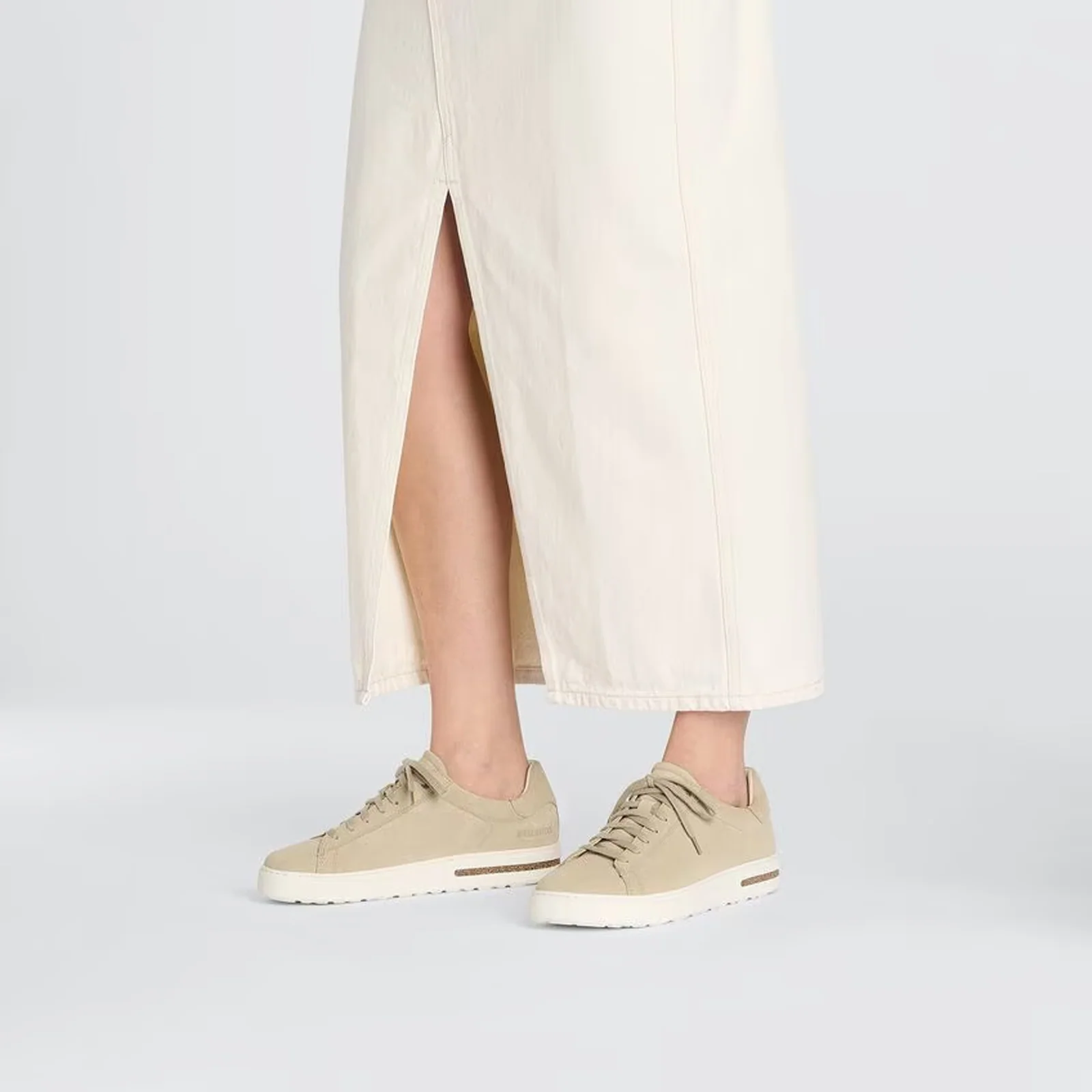Birkenstock Bend Sneaker (Men) - Sandcastle Suede/White - Image 6