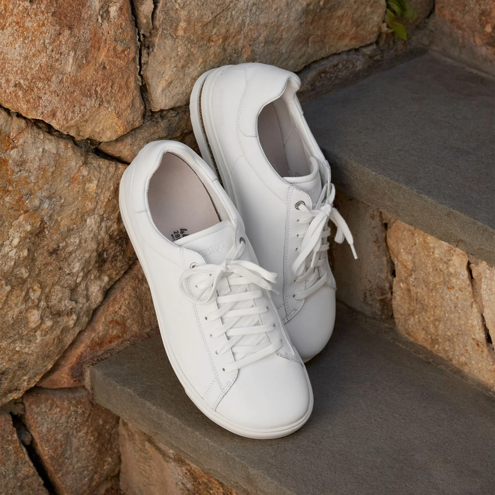 Birkenstock Bend Sneaker (Unisex) - White Leather - Image 6