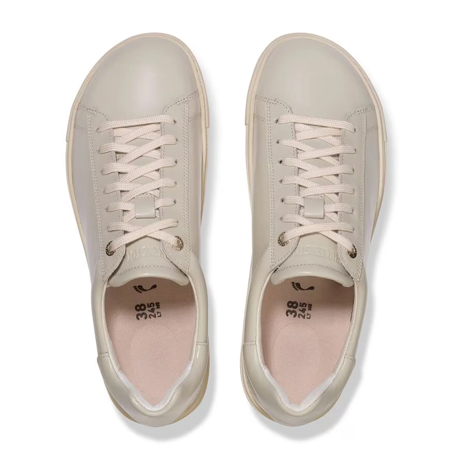 Birkenstock Bend Sneaker (Women) - Glossy Oyster - Image 2