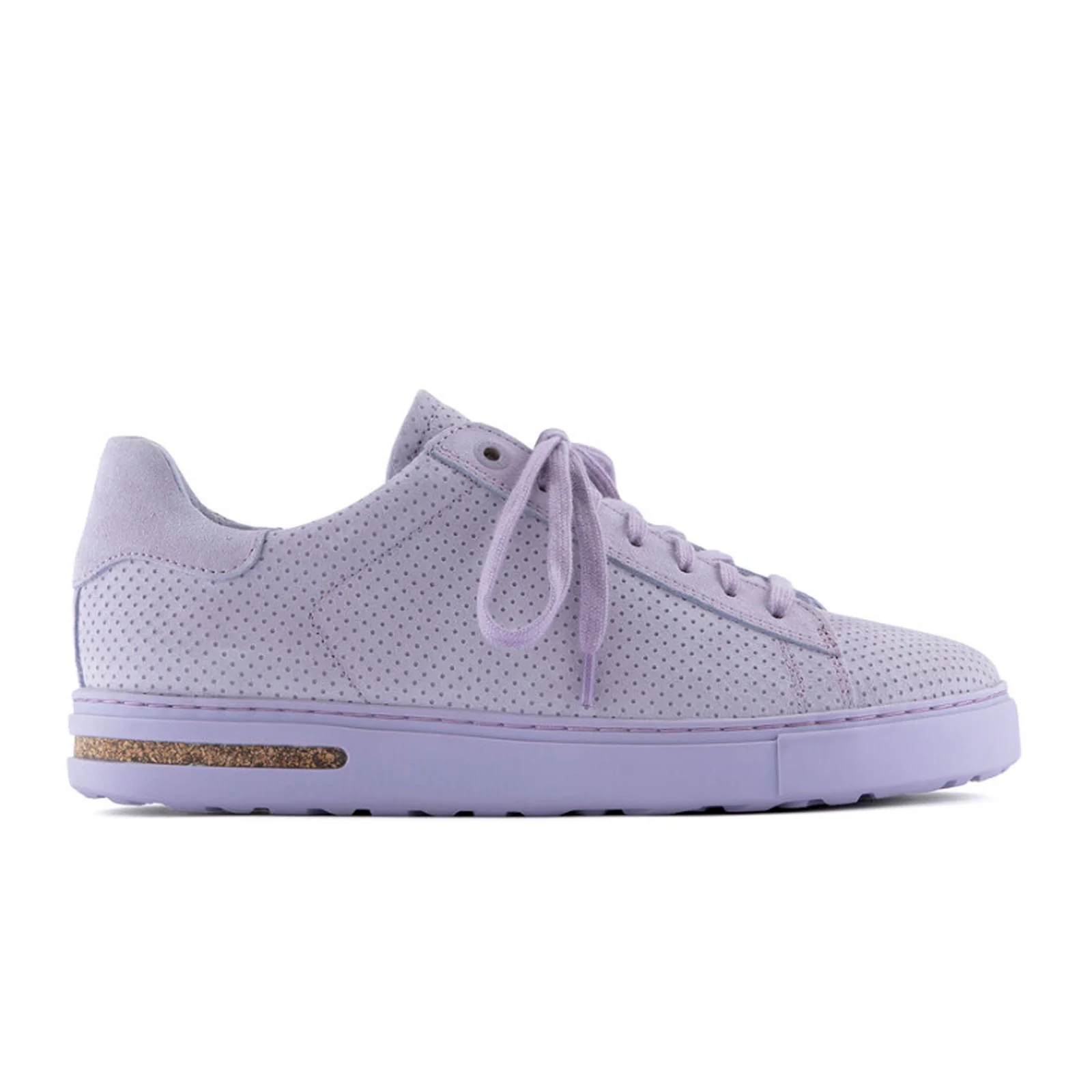 Birkenstock Bend Narrow Sneaker (Women) - Purple Fog Embossed Suede - Image 4