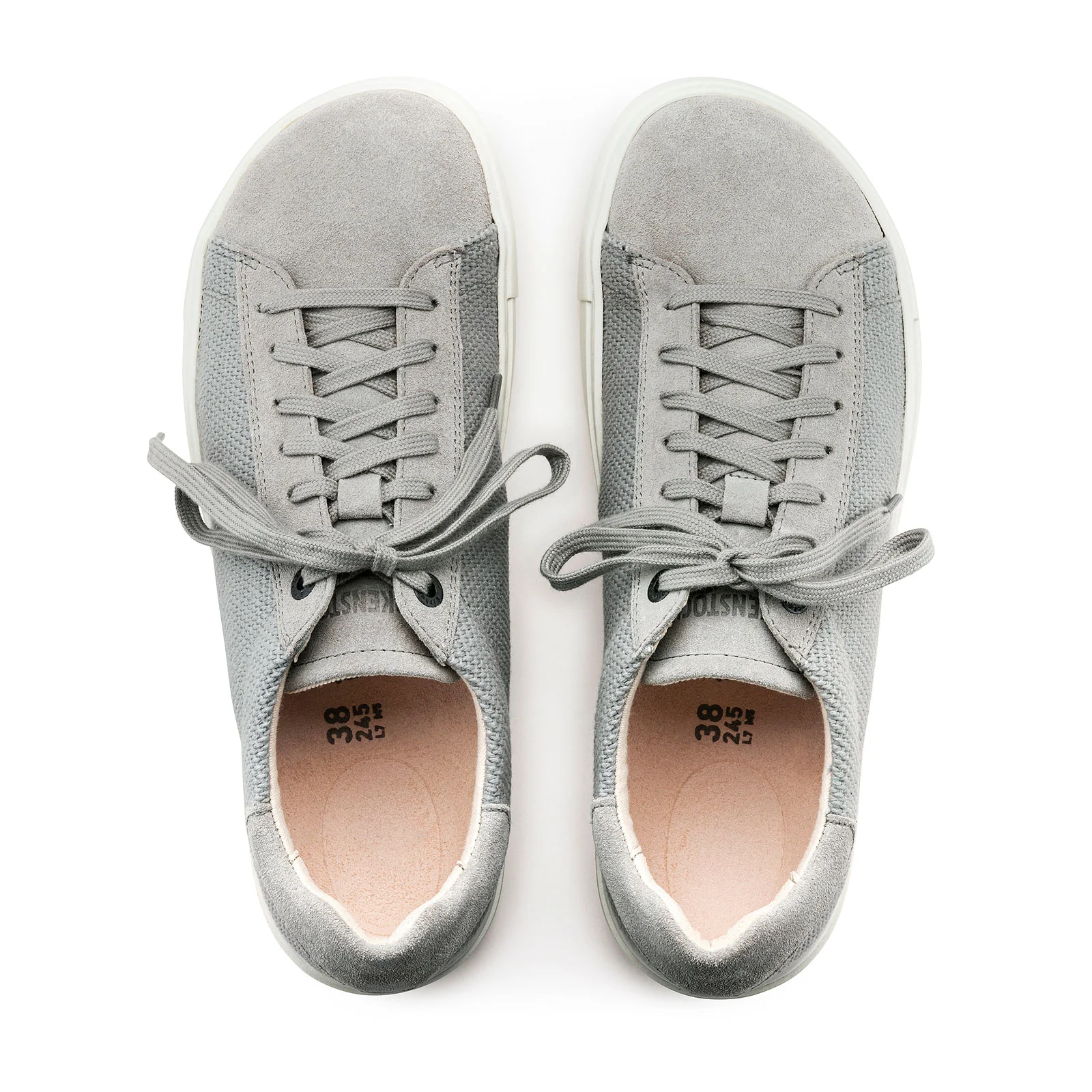 Birkenstock Bend Narrow Sneaker (Women) - Whale Gray Canvas - Image 2
