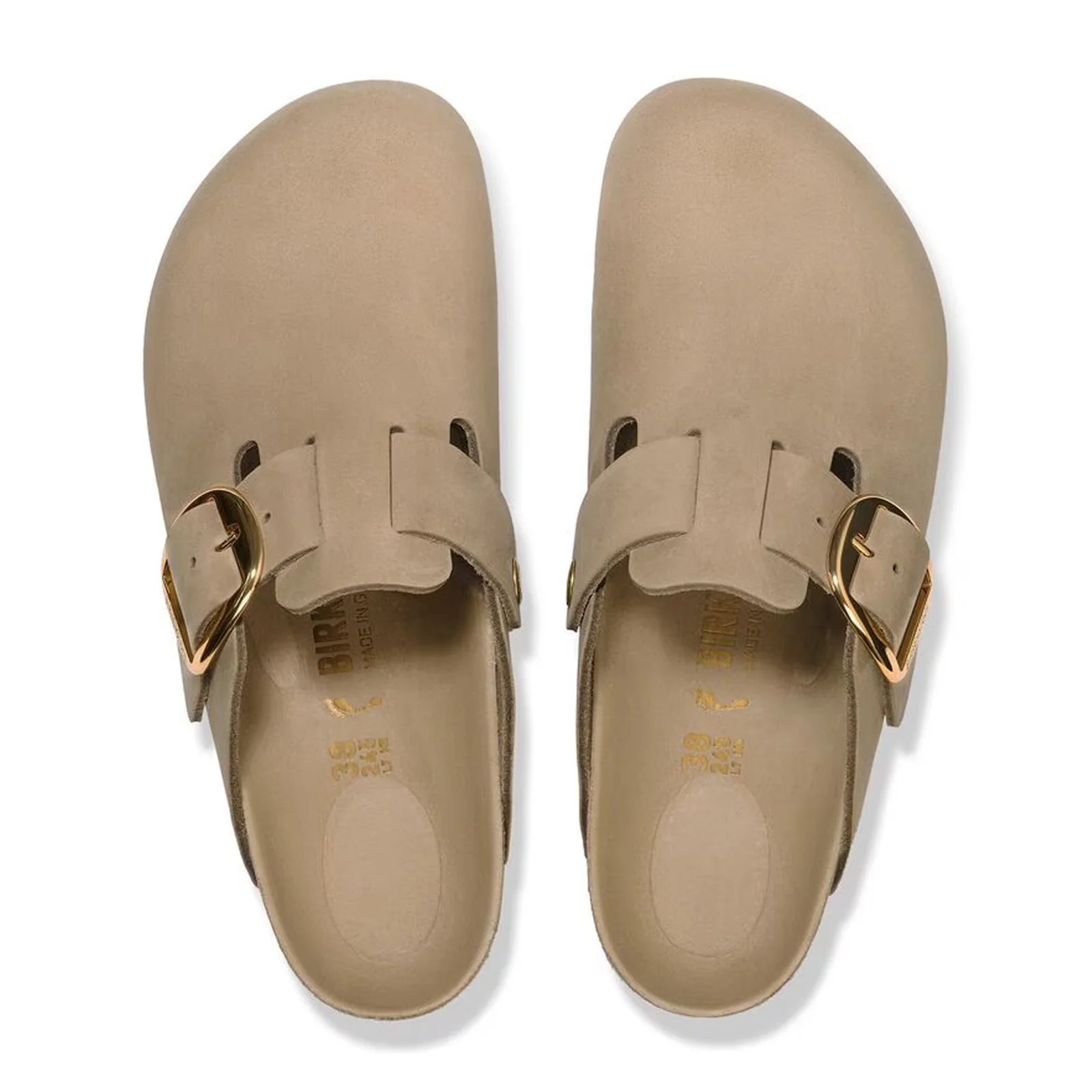 Birkenstock Boston Big Buckle Clog (Women) - Tobacco Oiled Leather - Image 2