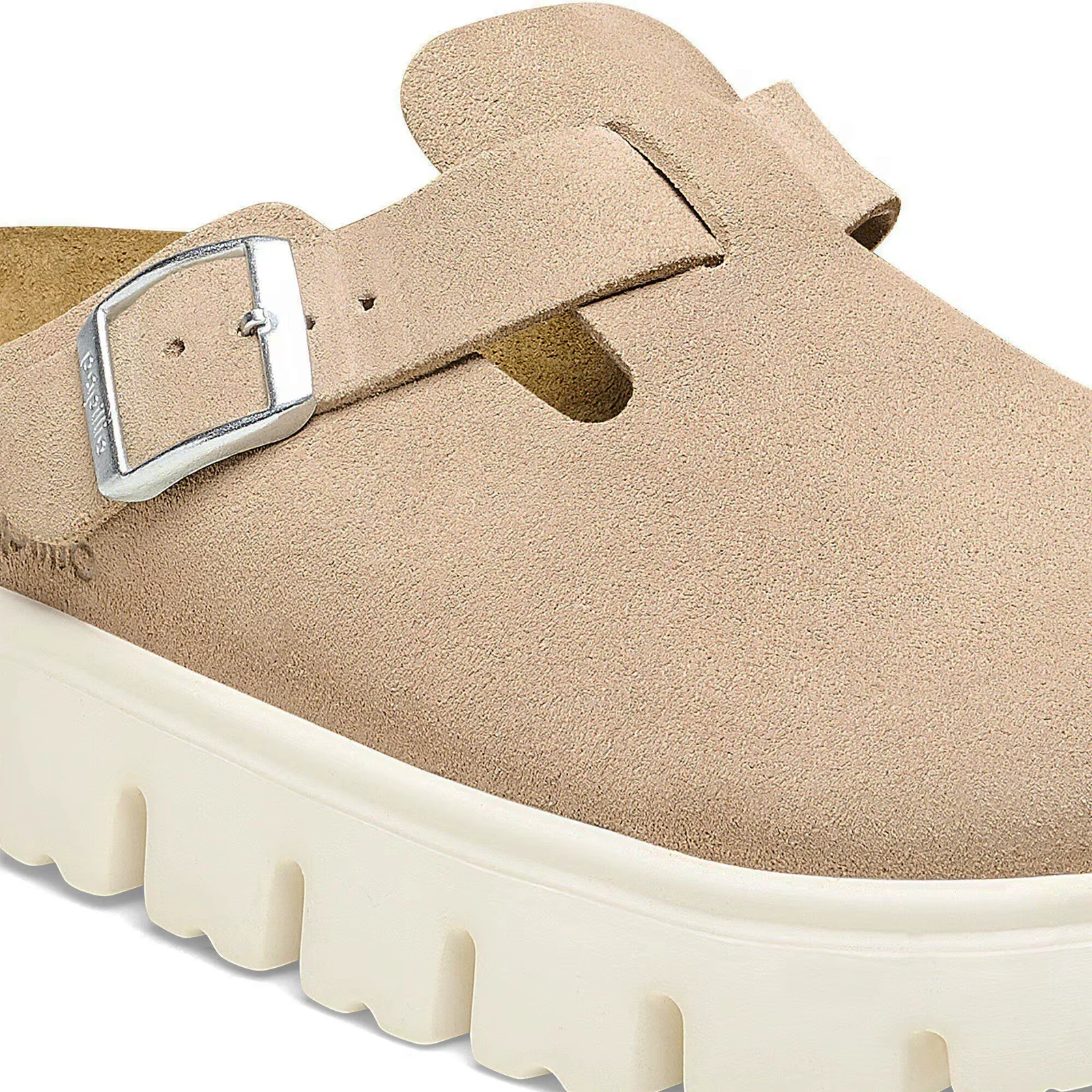 Birkenstock Boston Chunky Narrow Clog (Women) - Warm Sand Suede - Image 5