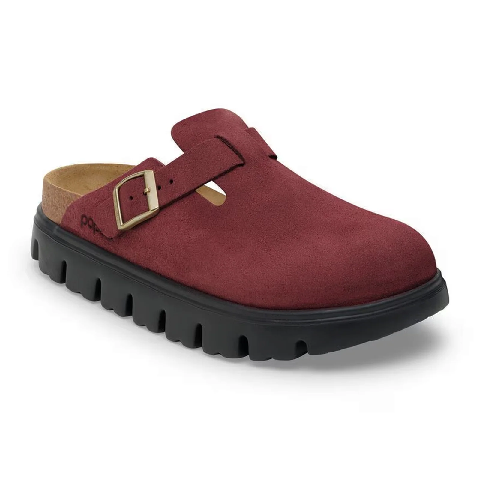 Birkenstock Boston Chunky Clog (Women) - Zinfandel Suede