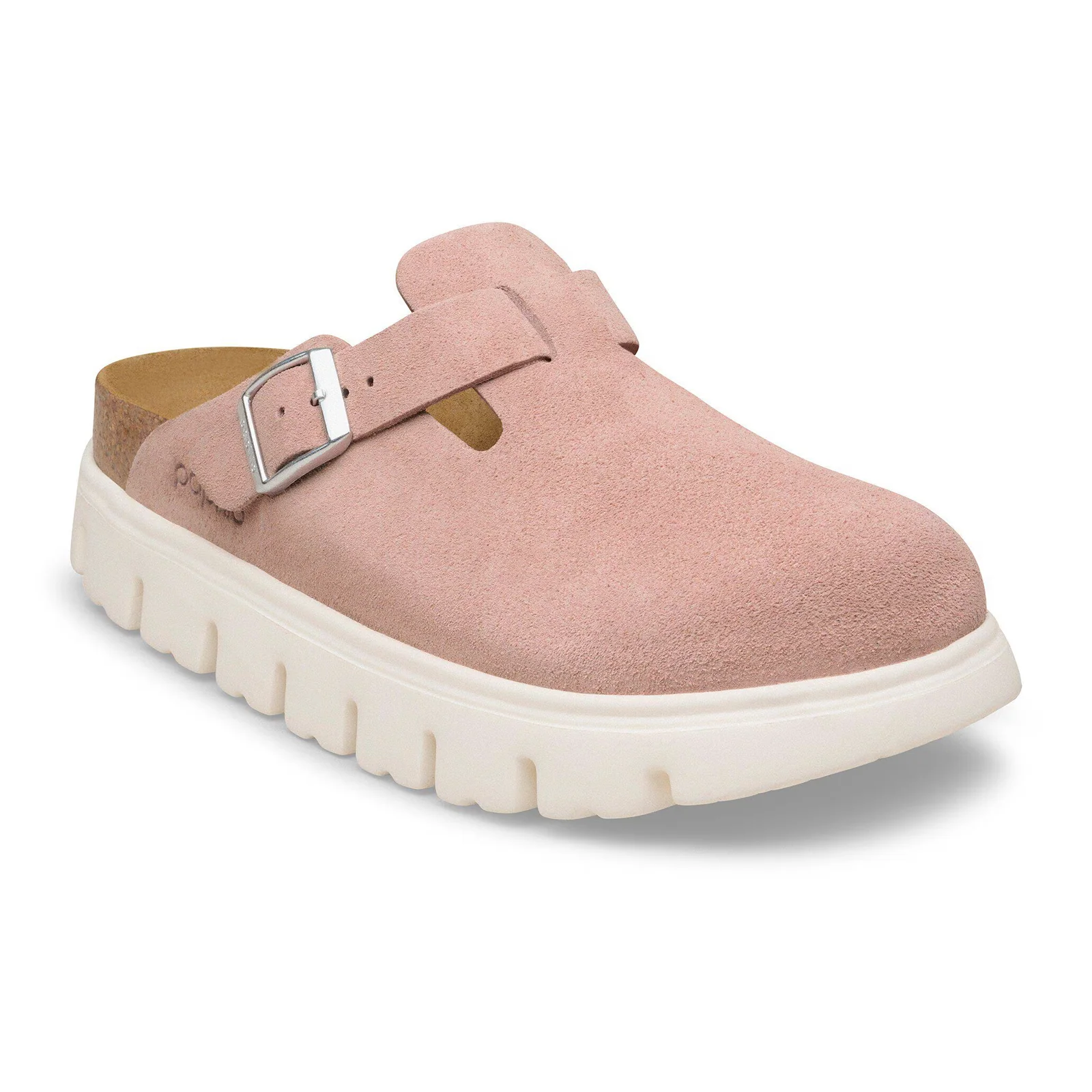 Birkenstock Boston Chunky Narrow Clog (Women) - Pink Clay Suede
