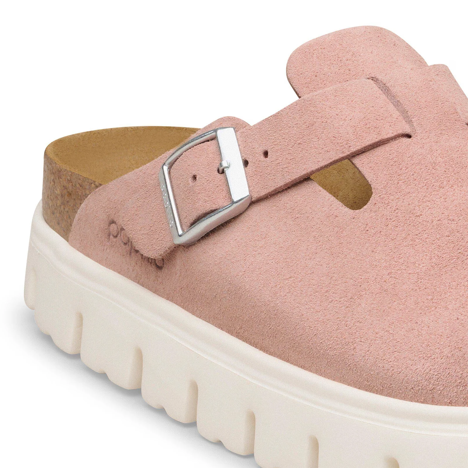 Birkenstock Boston Chunky Narrow Clog (Women) - Pink Clay Suede - Image 5