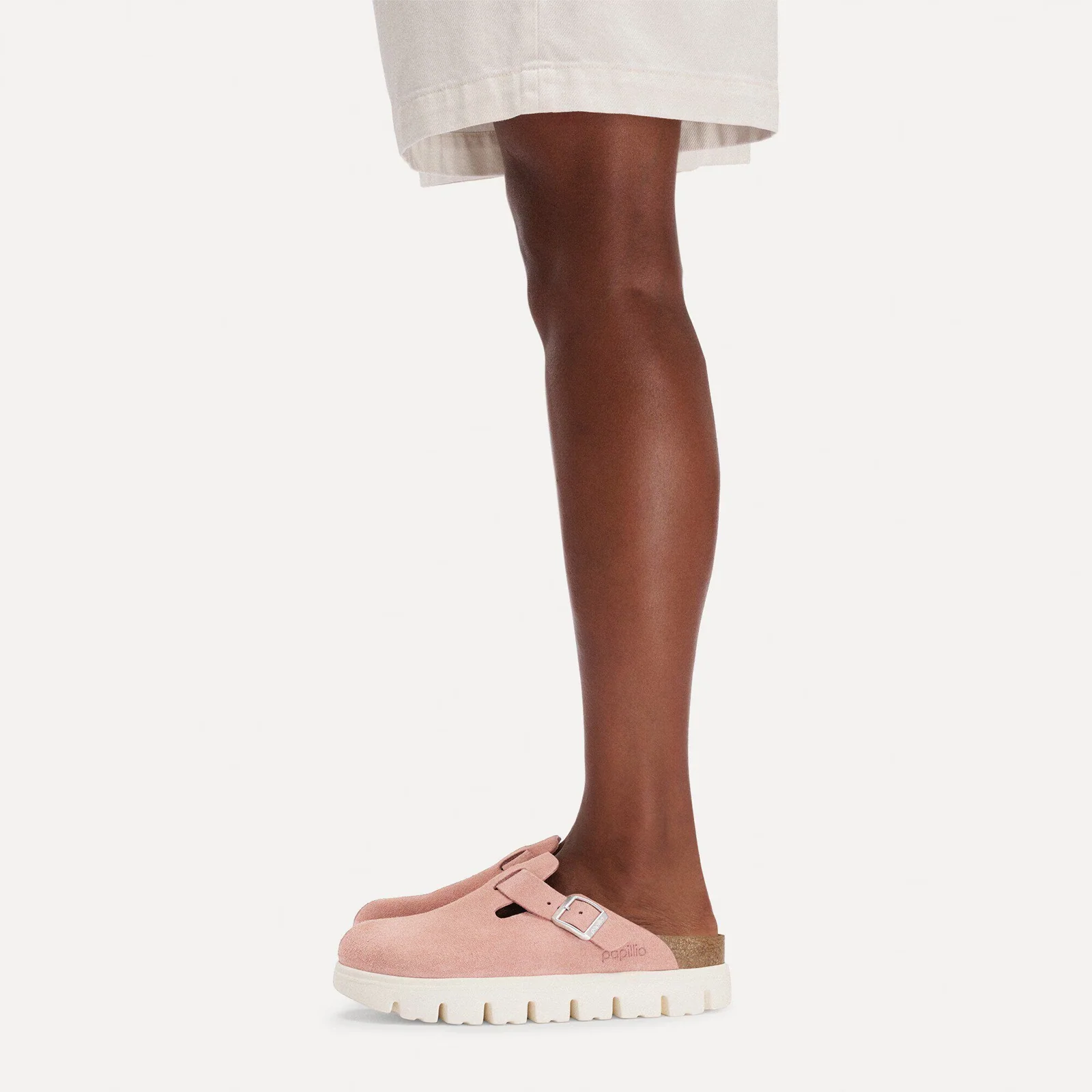 Birkenstock Boston Chunky Narrow Clog (Women) - Pink Clay Suede - Image 6