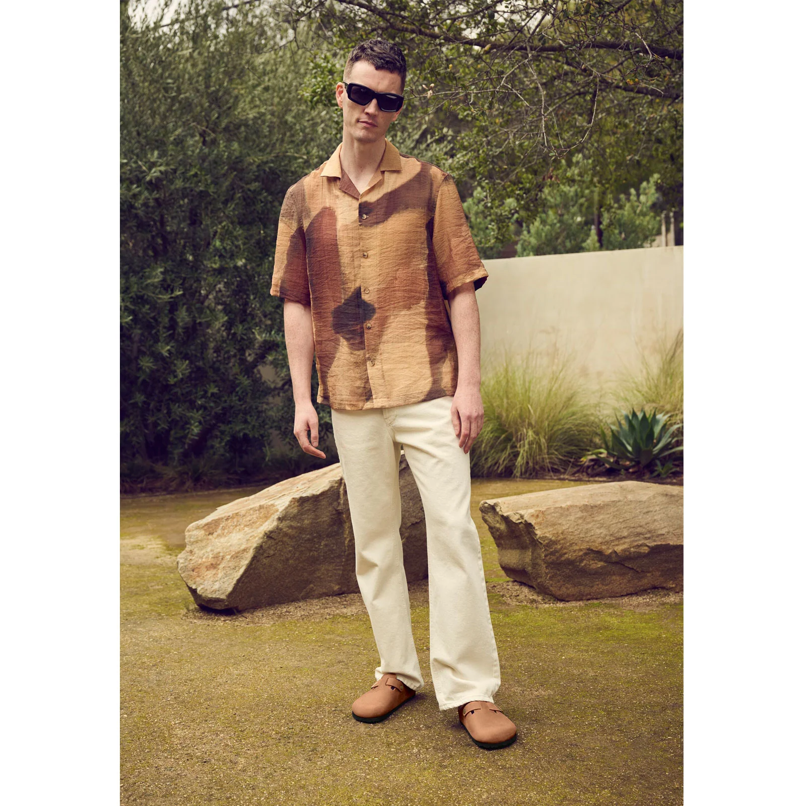 Birkenstock Boston Clog (Men) - Cognac Oiled Leather - Image 4