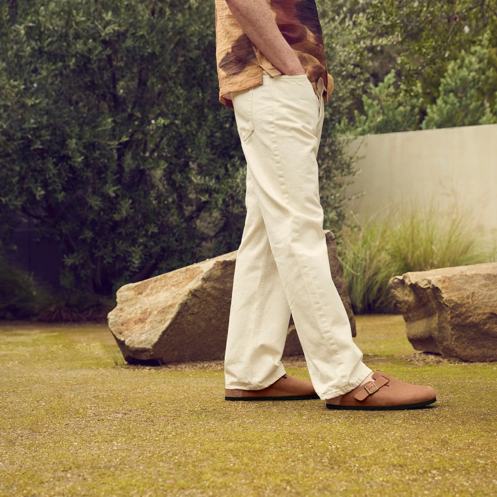 Birkenstock Boston Clog (Men) - Cognac Oiled Leather - Image 5