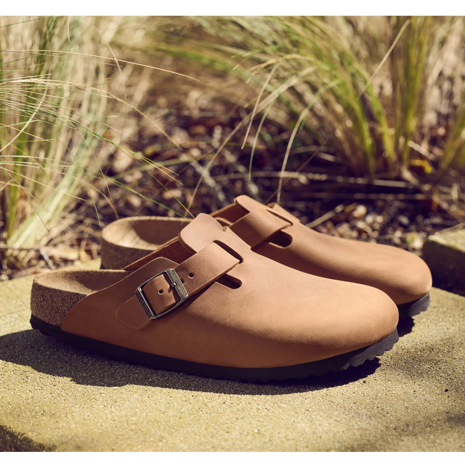 Birkenstock Boston Clog (Men) - Cognac Oiled Leather - Image 6