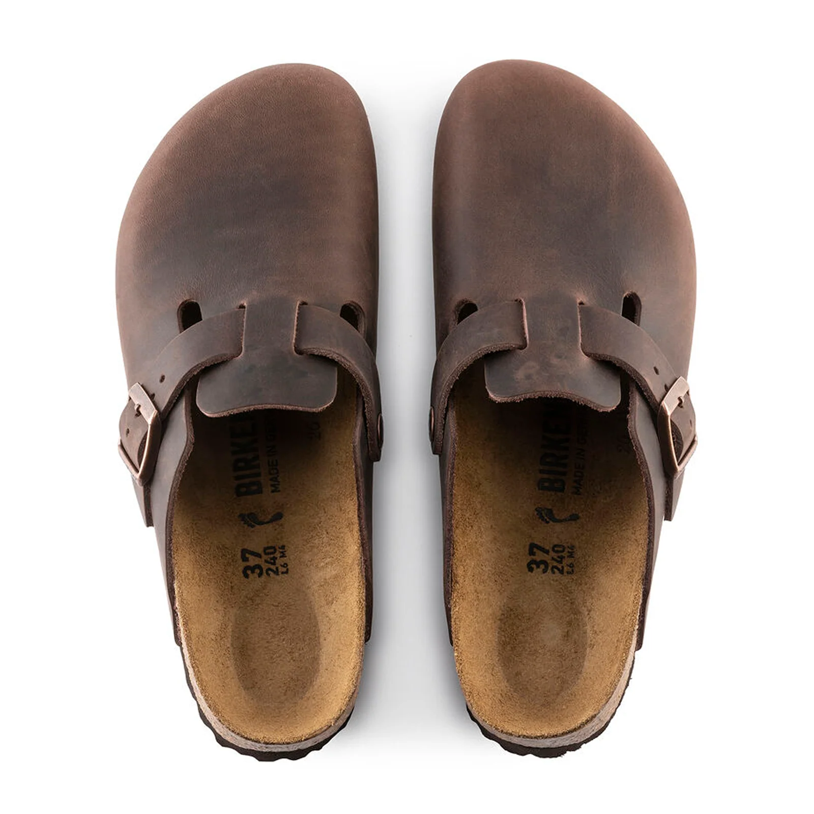 Birkenstock Boston Clog (Unisex) - Habana Oiled Leather - Image 2