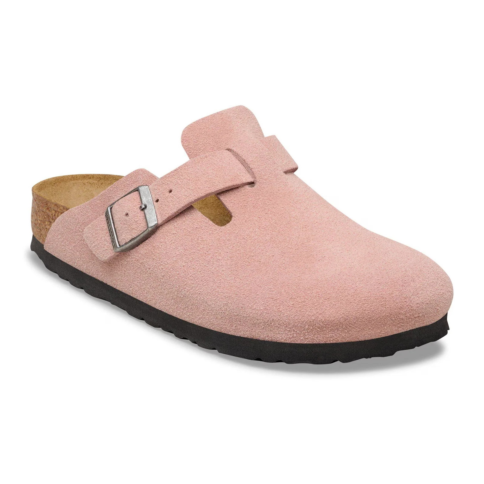 Birkenstock Boston Narrow Clog (Women) - Pink Clay Suede