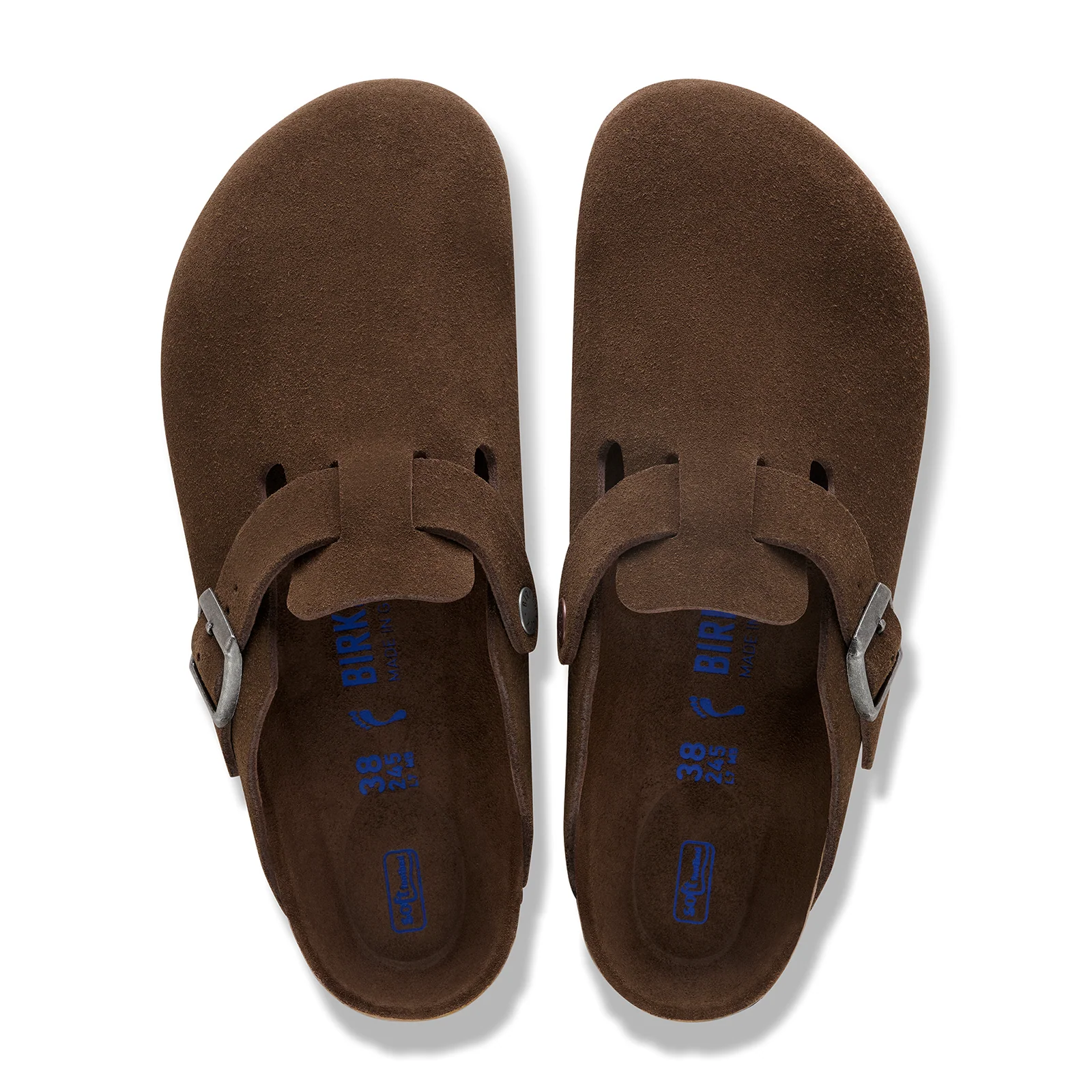 Birkenstock Boston Soft Footbed Clog (Men) - Carafe Suede - Image 2