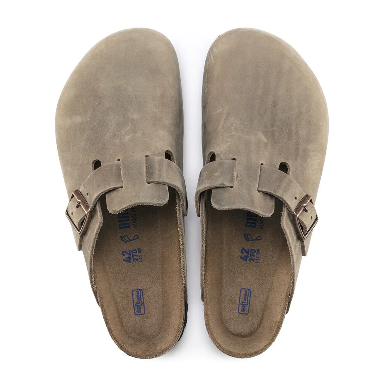 Birkenstock Boston Soft Footbed Clog (Men) - Tobacco Oiled Leather - Image 2