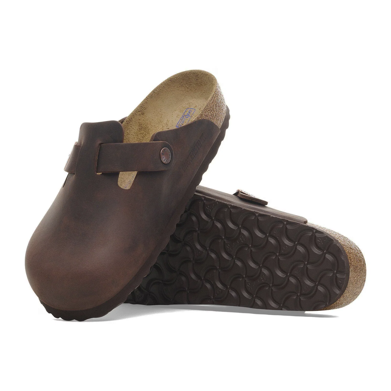 Birkenstock Boston Soft Footbed Clog (Unisex) - Habana Oiled Leather - Image 3