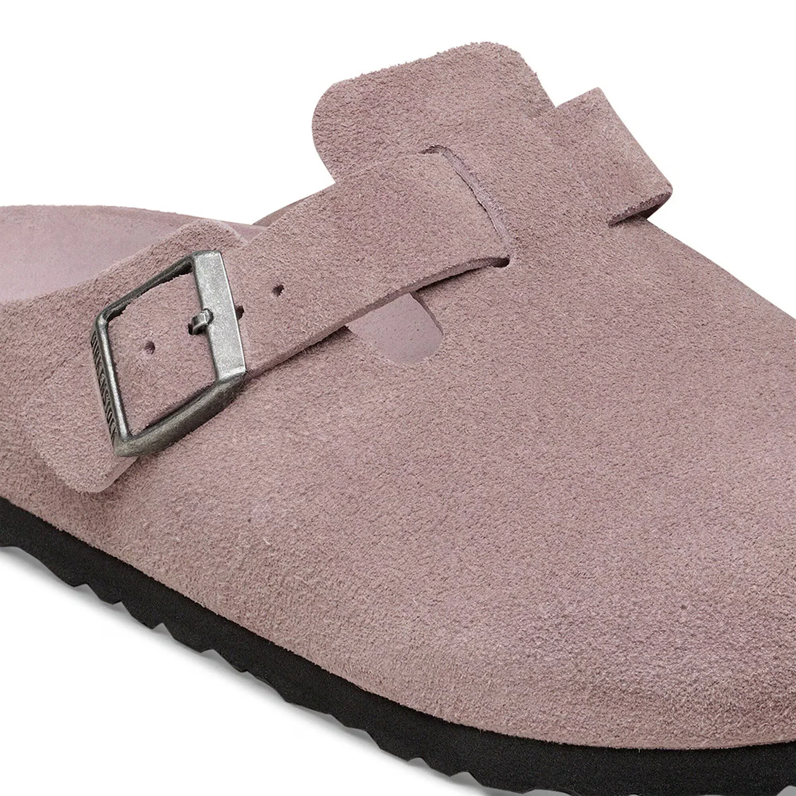 Birkenstock Boston Soft Footbed Clog (Women) - Faded Purple Suede - Image 5