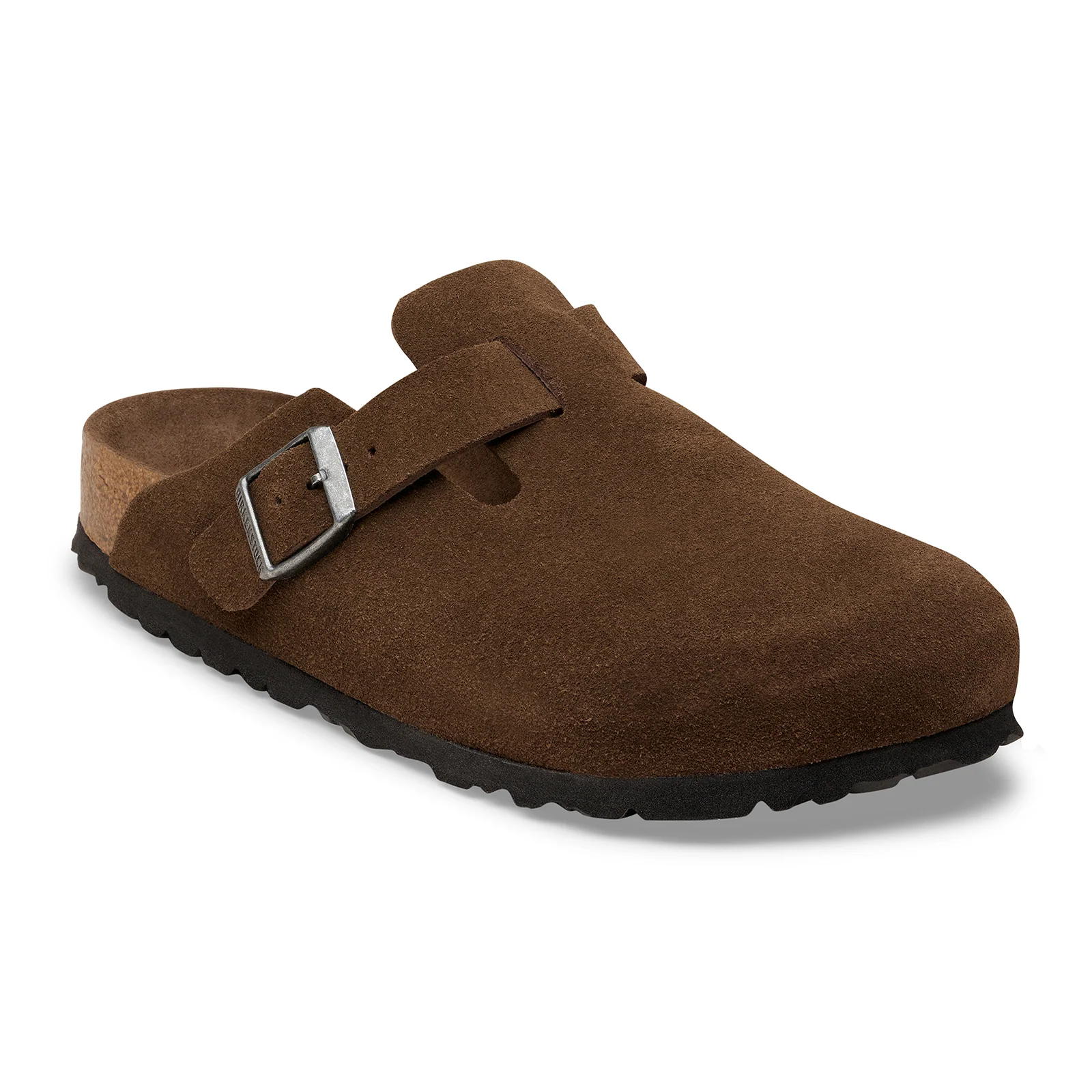 Birkenstock Boston Soft Footbed Narrow Clog (Women) - Carafe Suede