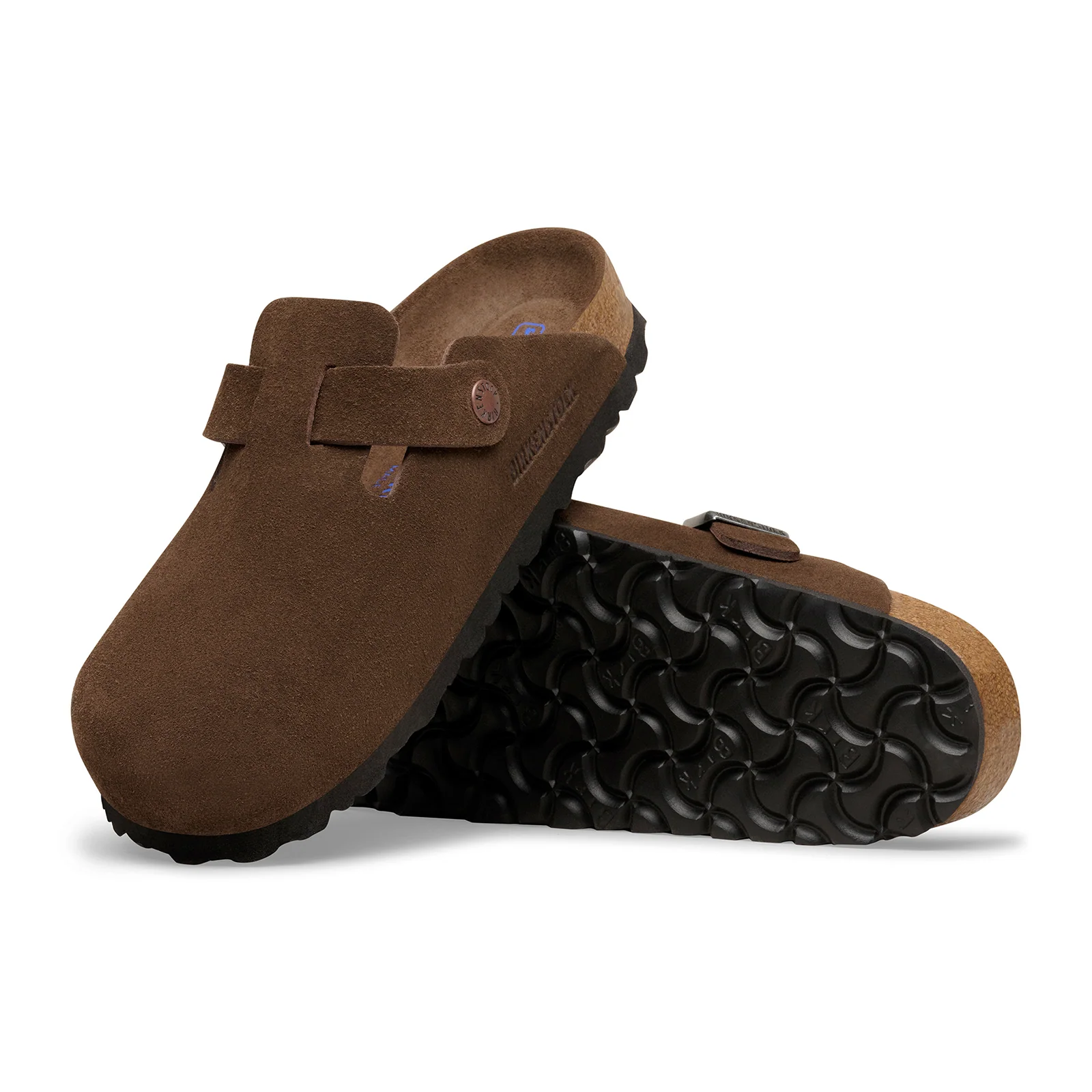 Birkenstock Boston Soft Footbed Narrow Clog (Women) - Carafe Suede - Image 3