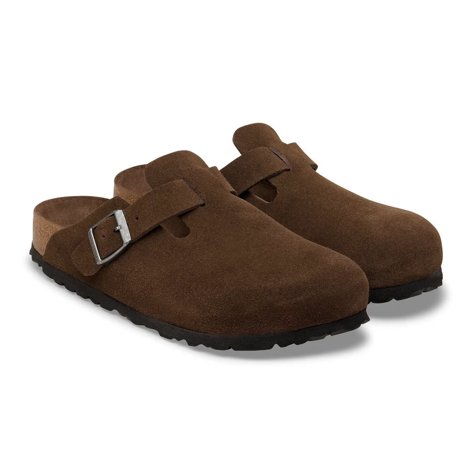 Birkenstock Boston Soft Footbed Narrow Clog (Women) - Carafe Suede - Image 4