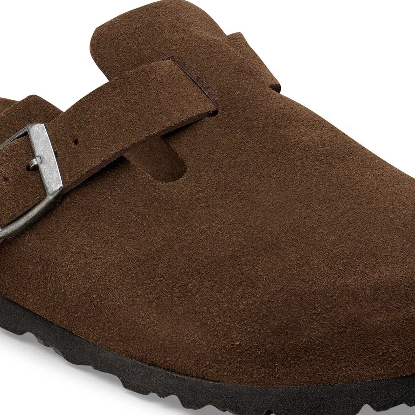 Birkenstock Boston Soft Footbed Narrow Clog (Women) - Carafe Suede - Image 5