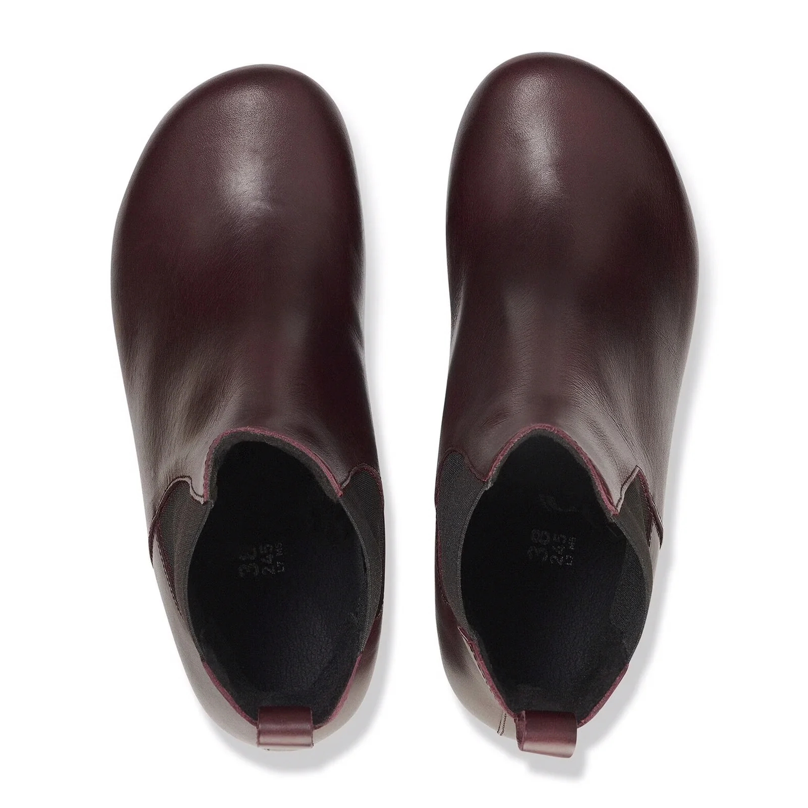 Birkenstock Ebba Narrow Chelsea Wedge Boot (Women) - Zinfandel Leather - Image 3