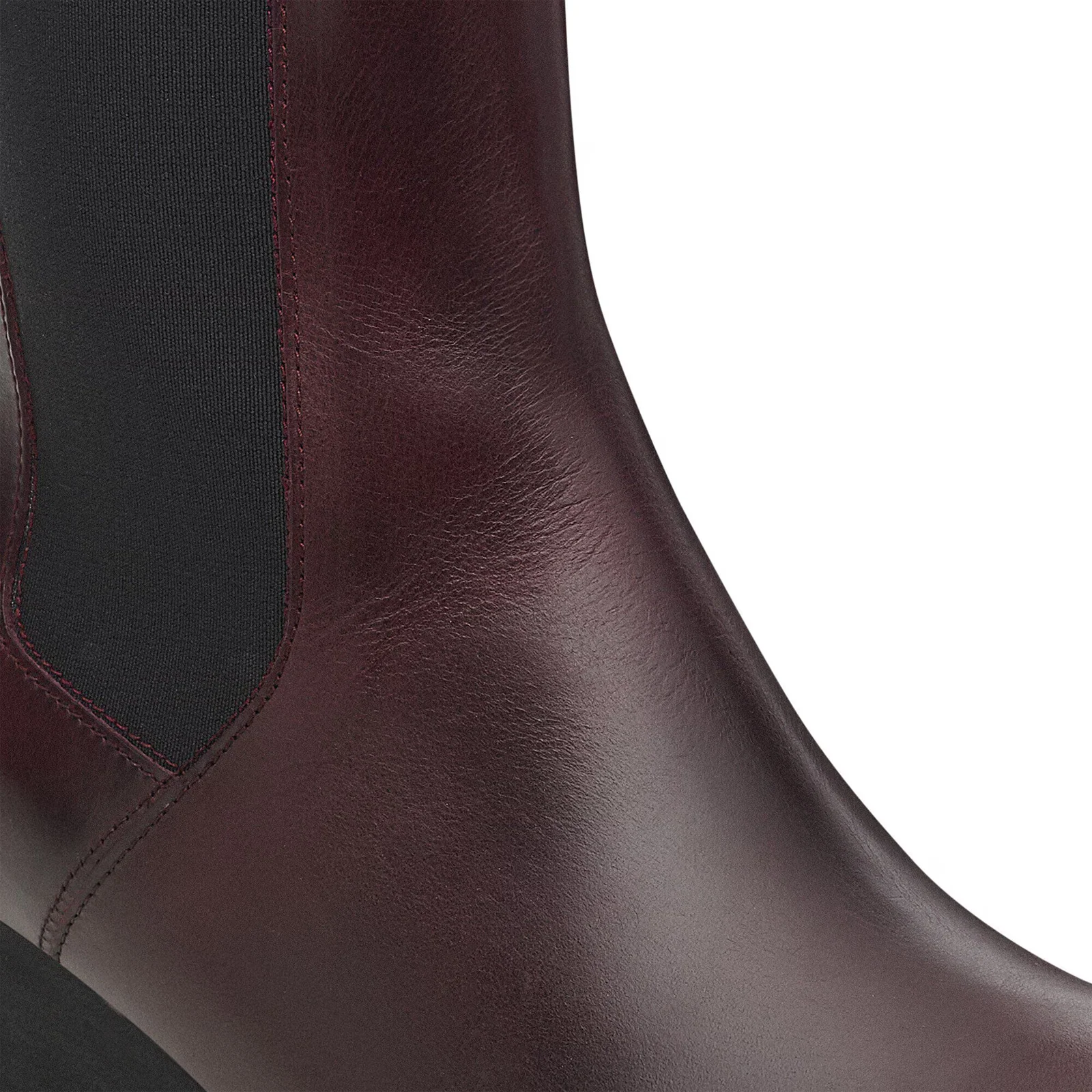 Birkenstock Ebba Narrow Chelsea Wedge Boot (Women) - Zinfandel Leather - Image 6