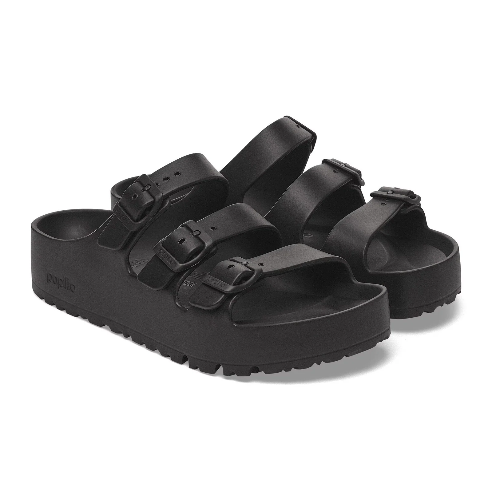Birkenstock Florida III Flex Platform EVA Slide Sandal (Women) - Black - Image 4
