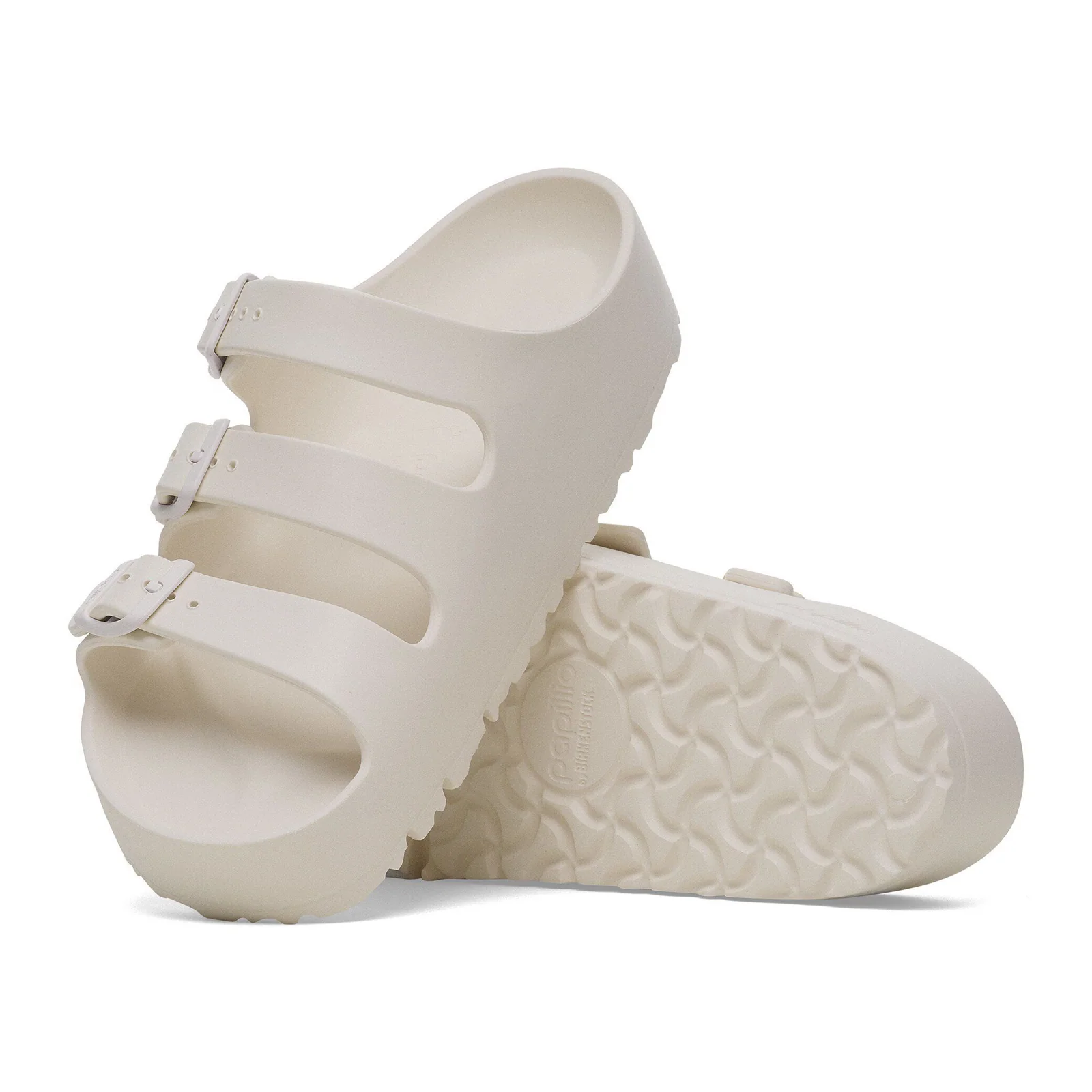 Birkenstock Florida III Flex Platform EVA Slide Sandal (Women) - Eggshell - Image 3
