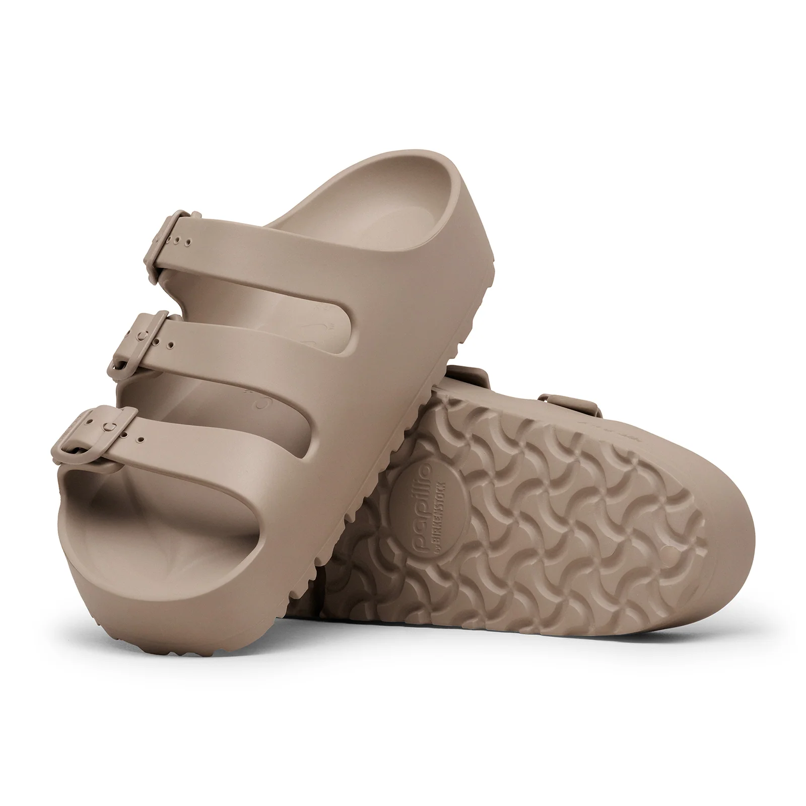 Birkenstock Florida III Flex Platform EVA Slide Sandal (Women) - Gray Taupe - Image 3