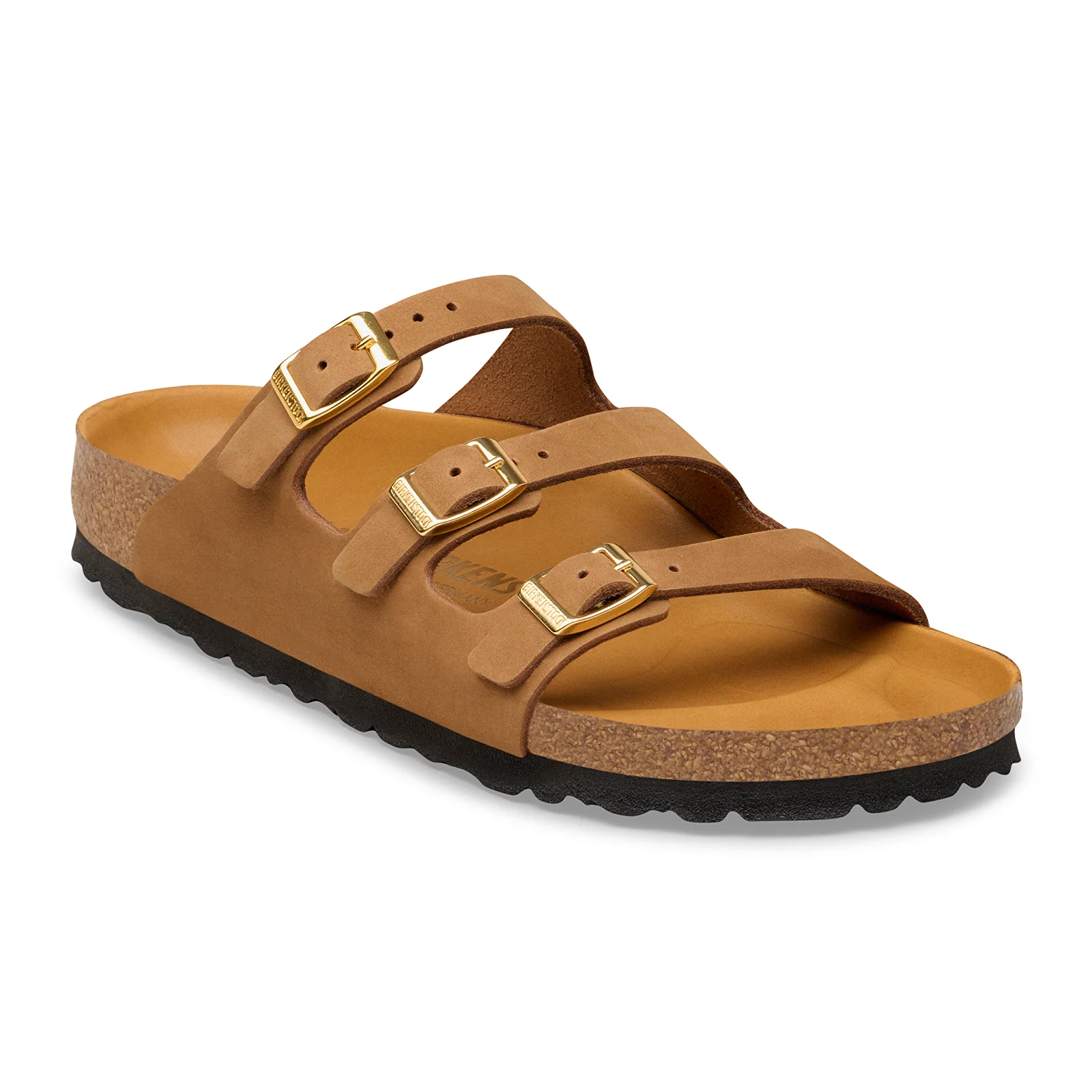 Birkenstock Florida Slide Sandal (Women) - Mink Nubuck