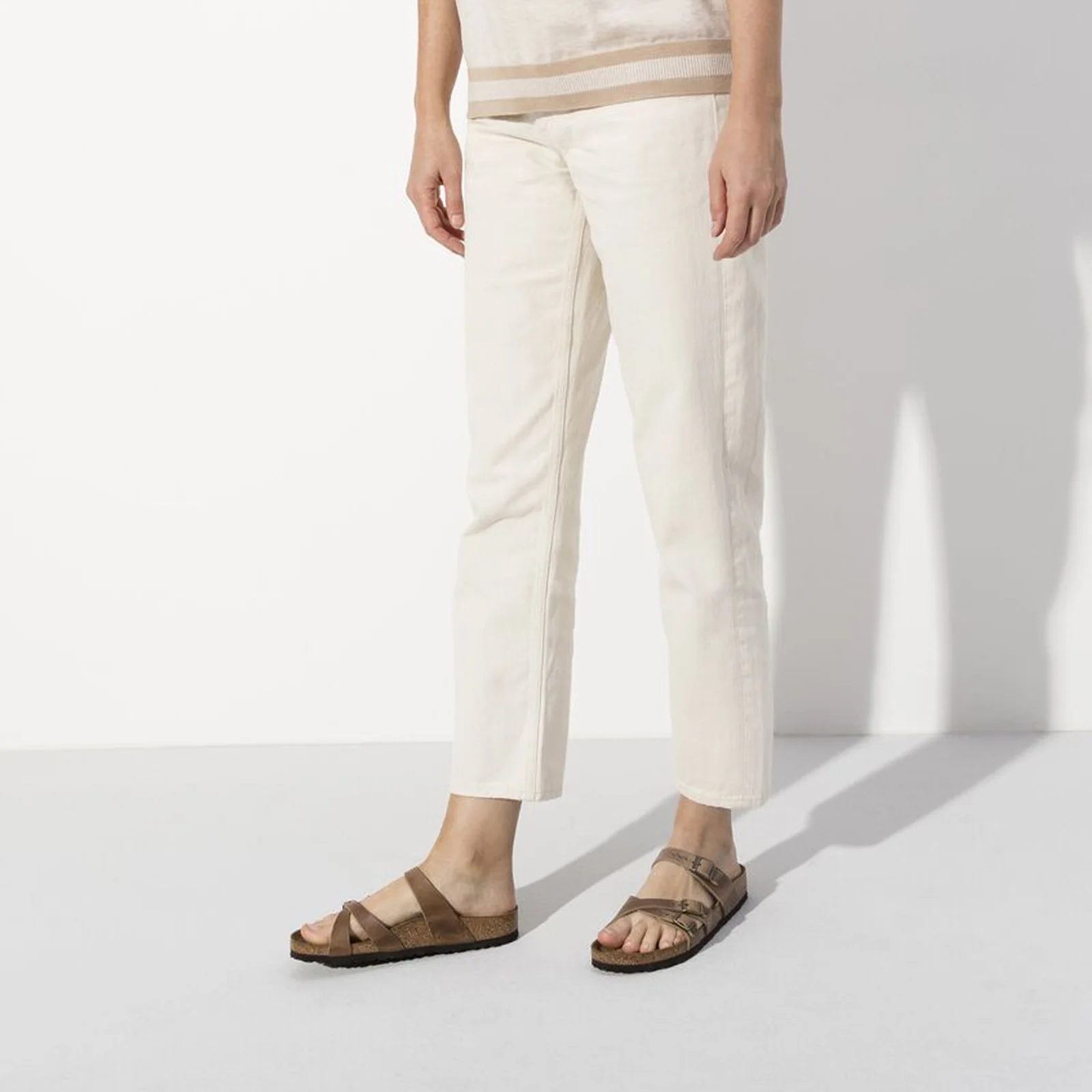 Birkenstock Franca Slide Sandal (Women) - Tobacco Oiled Leather - Image 6