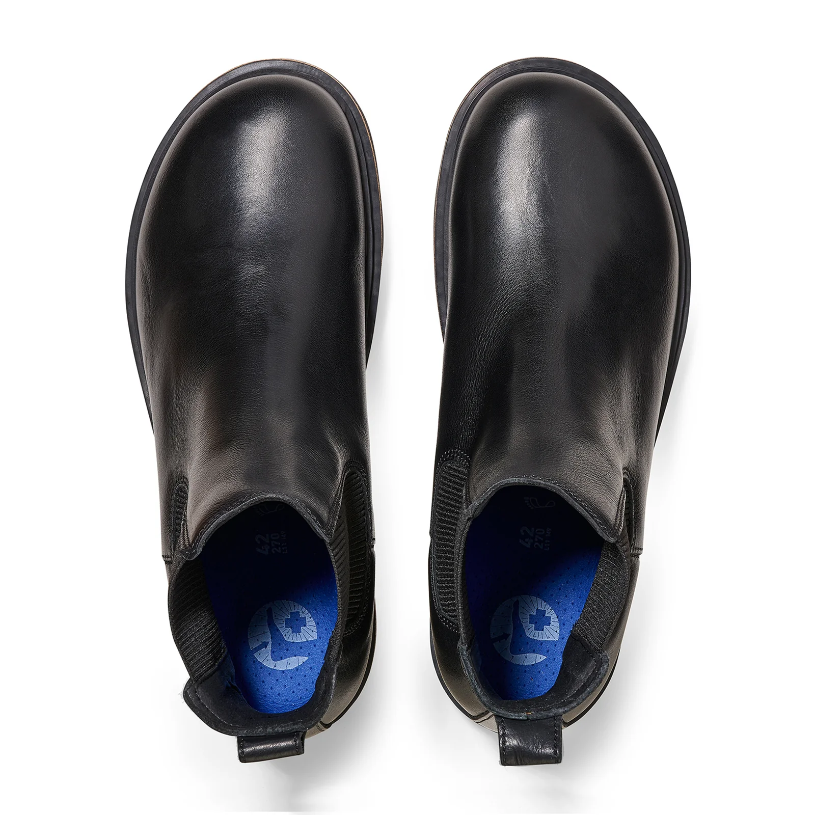 Birkenstock Highwood Chelsea Boot (Men) - Black Leather - Image 2