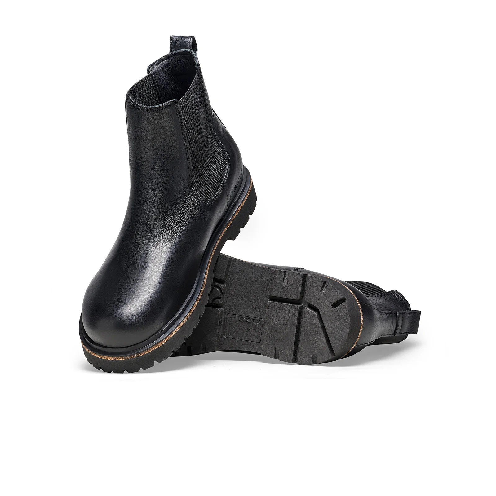 Birkenstock Highwood Chelsea Boot (Men) - Black Leather - Image 3