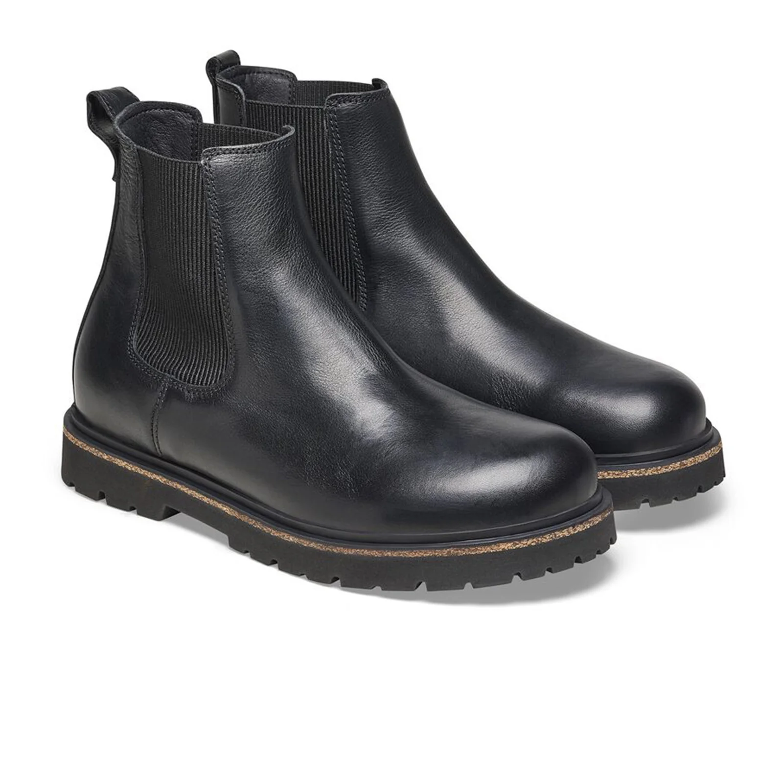 Birkenstock Highwood Chelsea Boot (Men) - Black Leather - Image 4