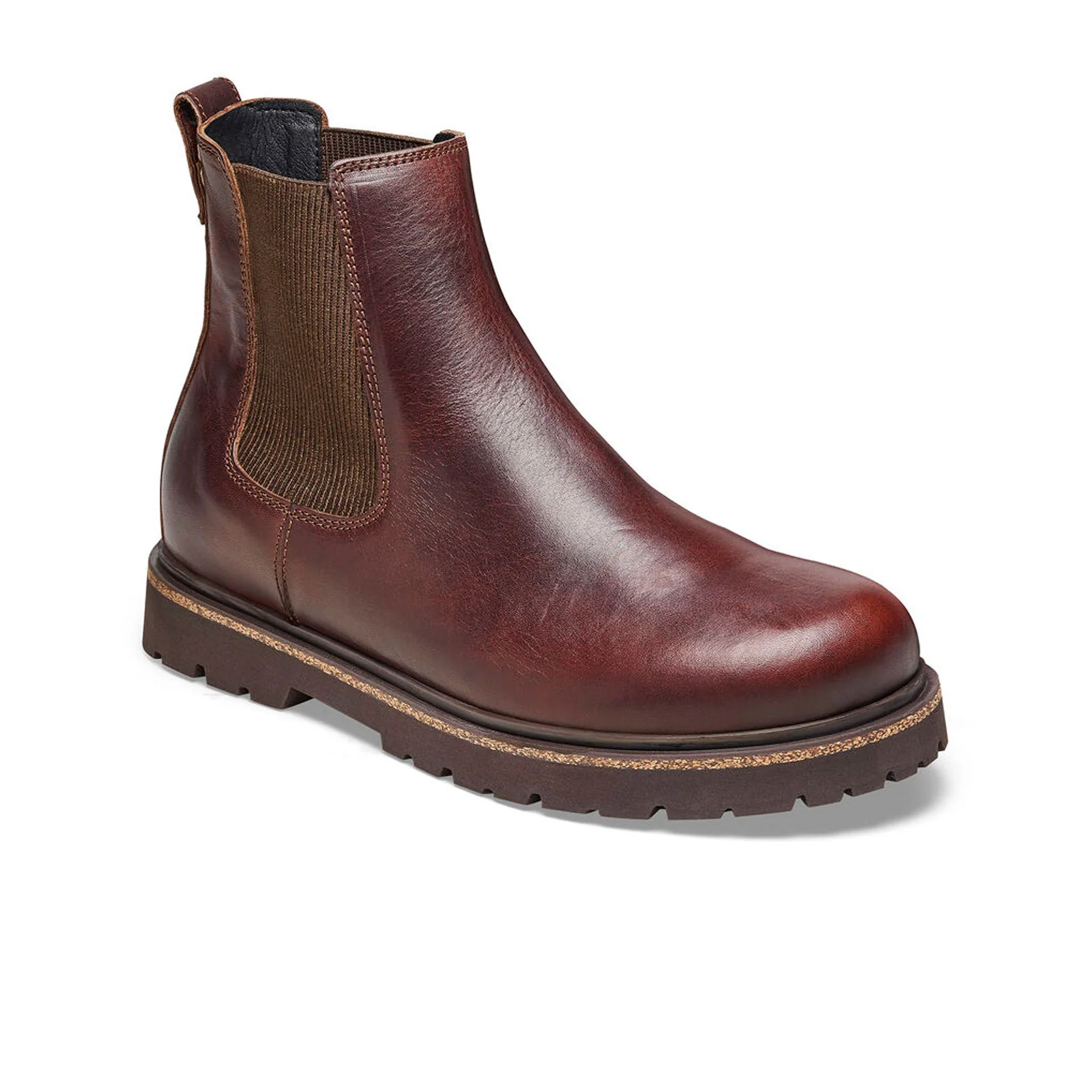 Birkenstock Highwood Chelsea Boot (Unisex) - Chocolate Leather