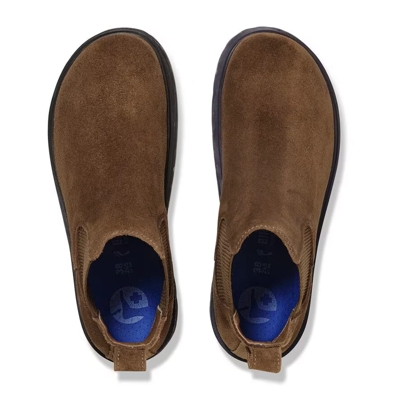 Birkenstock Highwood Chelsea Boot (Women) - Dark Tea Suede - Image 2