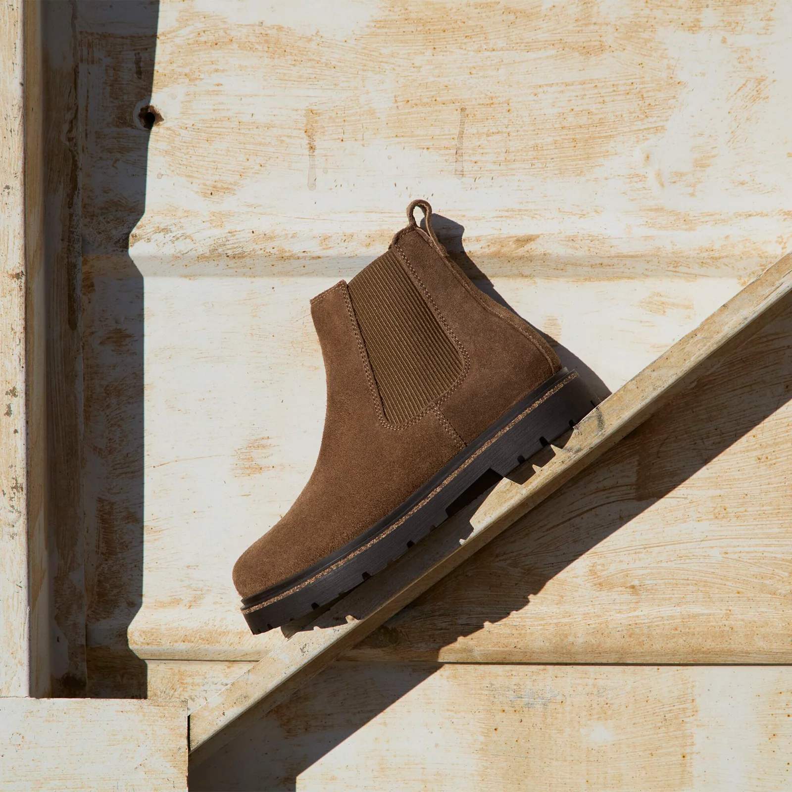 Birkenstock Highwood Chelsea Boot (Women) - Dark Tea Suede - Image 5