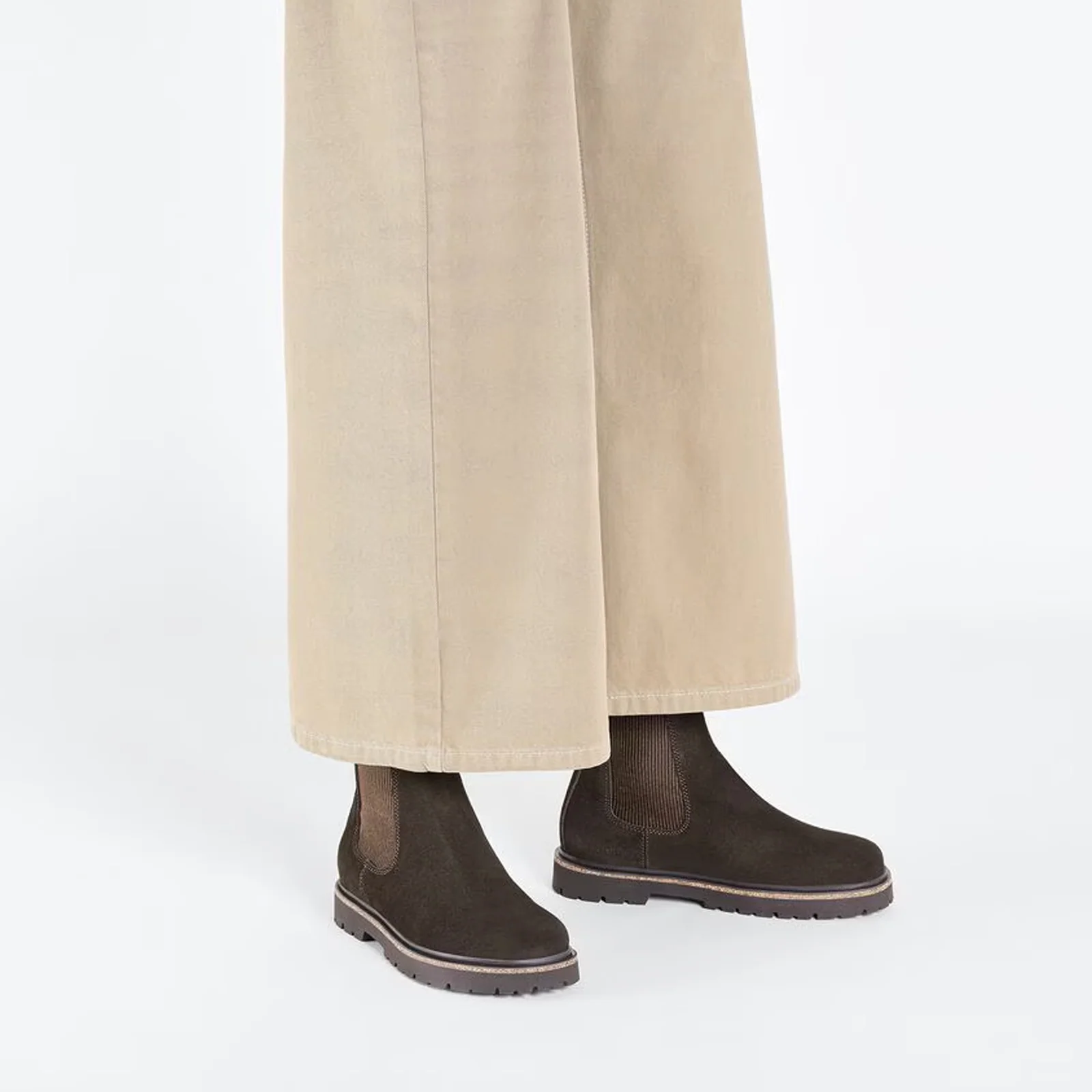 Birkenstock Highwood Chelsea Boot (Women) - Mocha Suede - Image 6