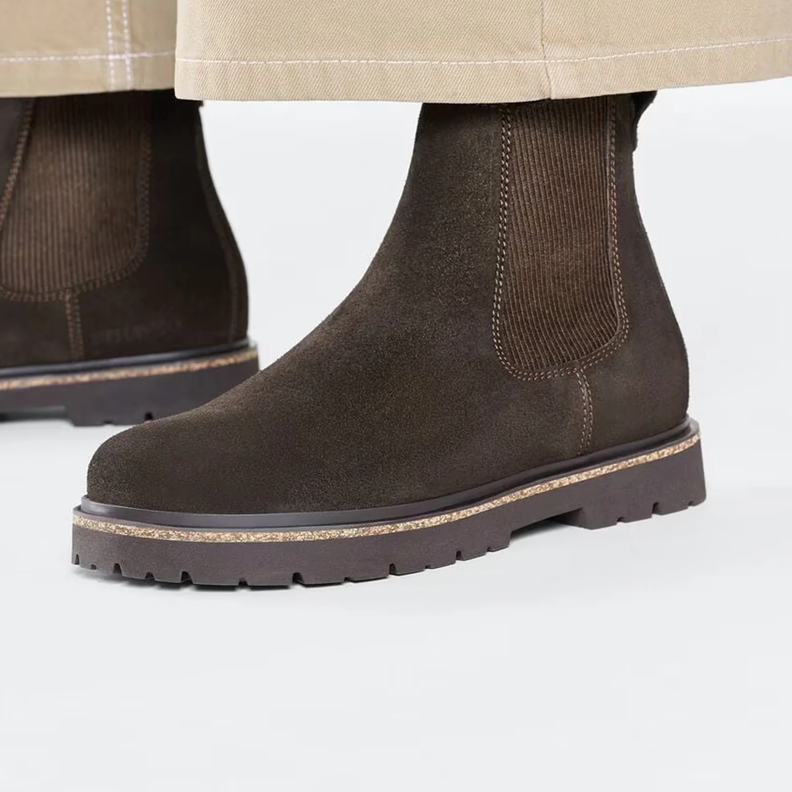 Birkenstock Highwood Chelsea Boot (Women) - Mocha Suede - Image 7