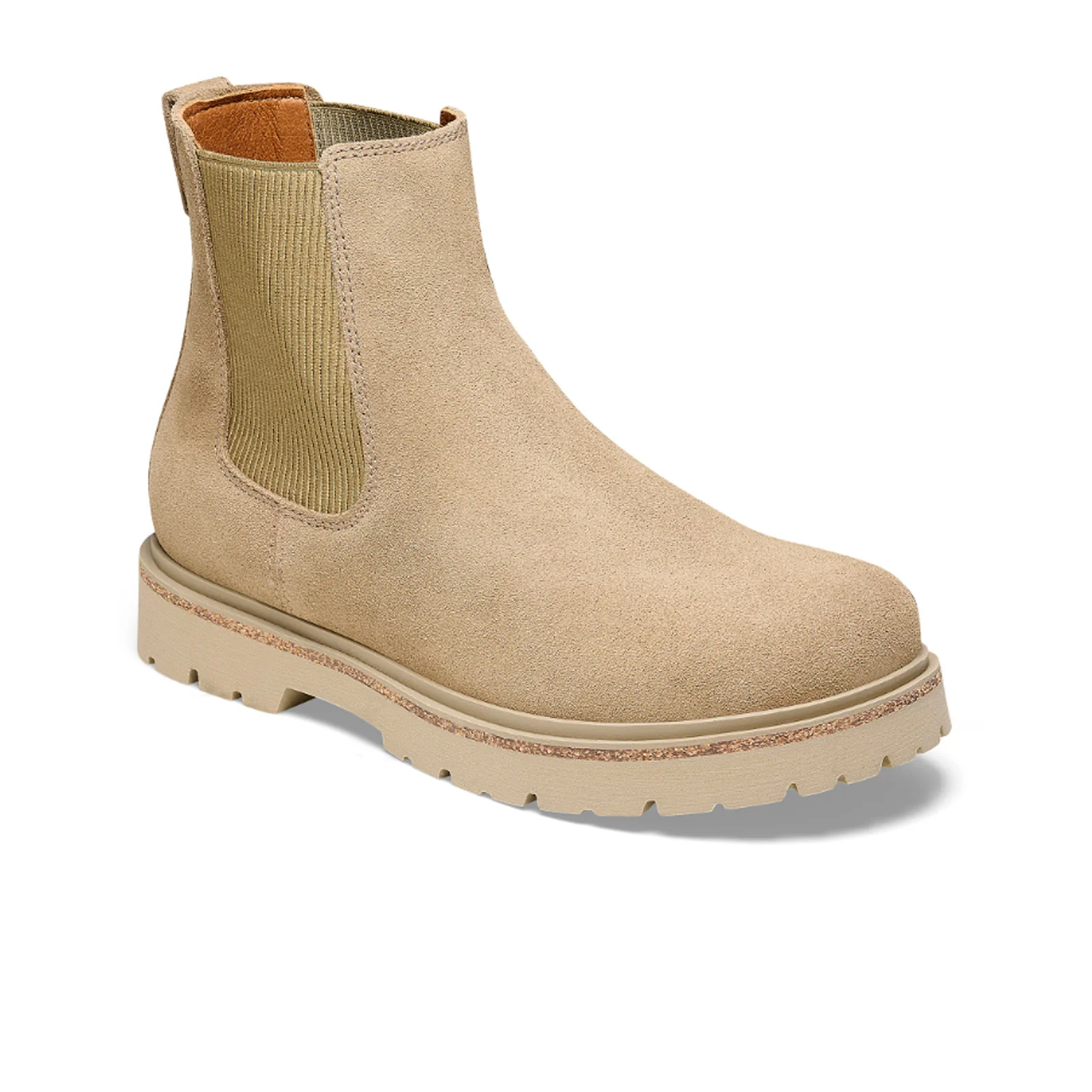 Birkenstock Highwood Chelsea Boot (Women) - Taupe Suede