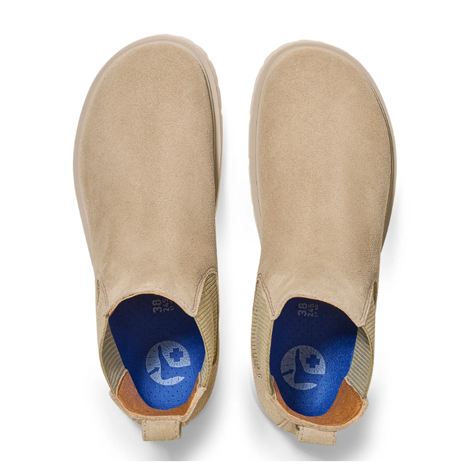 Birkenstock Highwood Chelsea Boot (Women) - Taupe Suede - Image 2