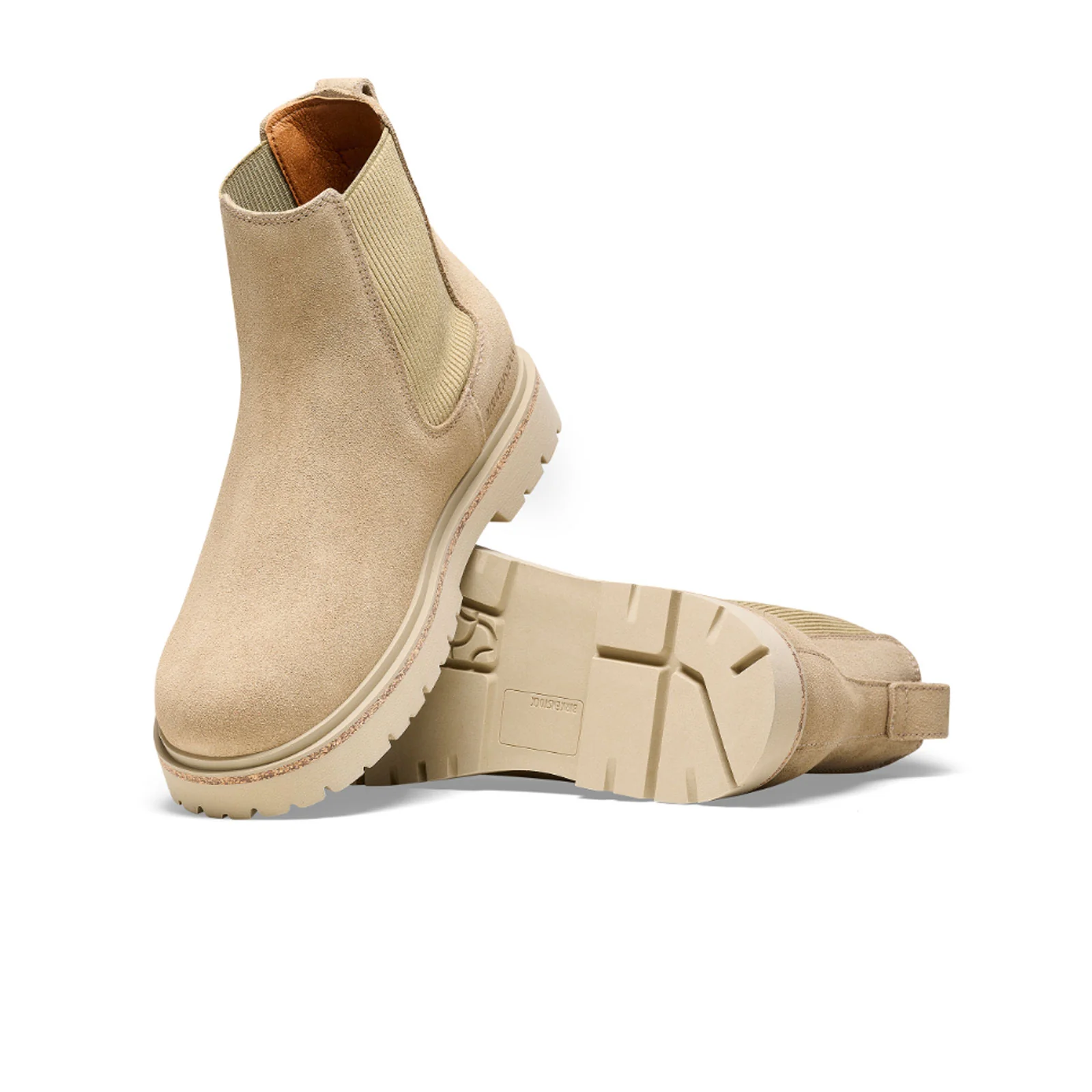 Birkenstock Highwood Chelsea Boot (Women) - Taupe Suede - Image 3