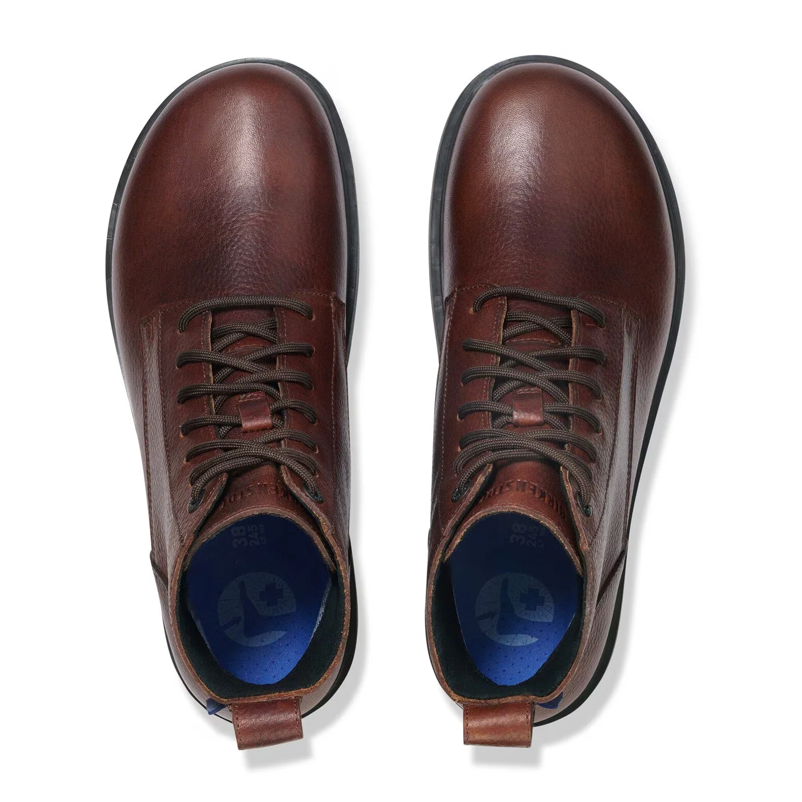 Birkenstock Highwood Lace Waterproof Mid Boot (Men) - Chocolate Leather - Image 2