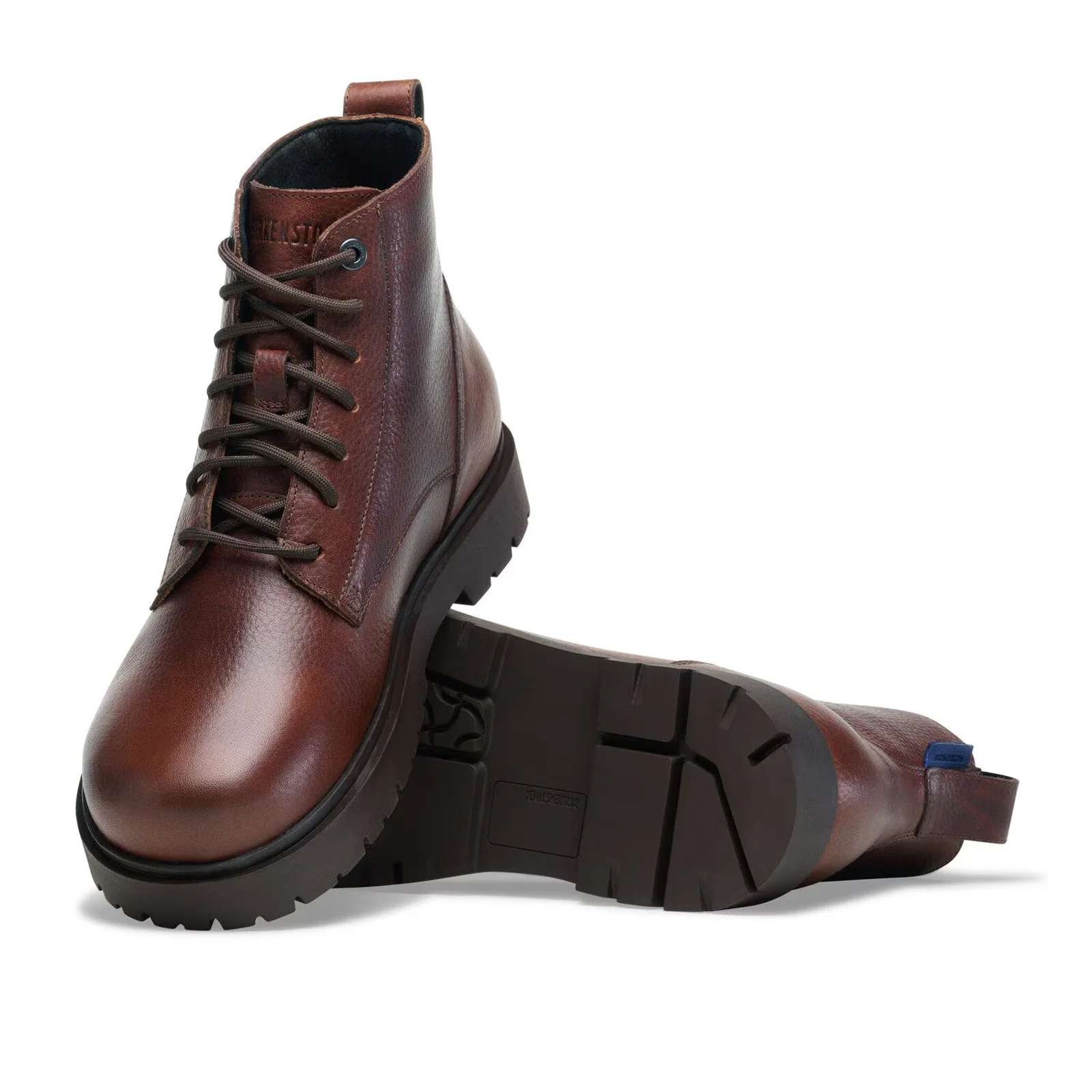 Birkenstock Highwood Lace Waterproof Mid Boot (Men) - Chocolate Leather - Image 3