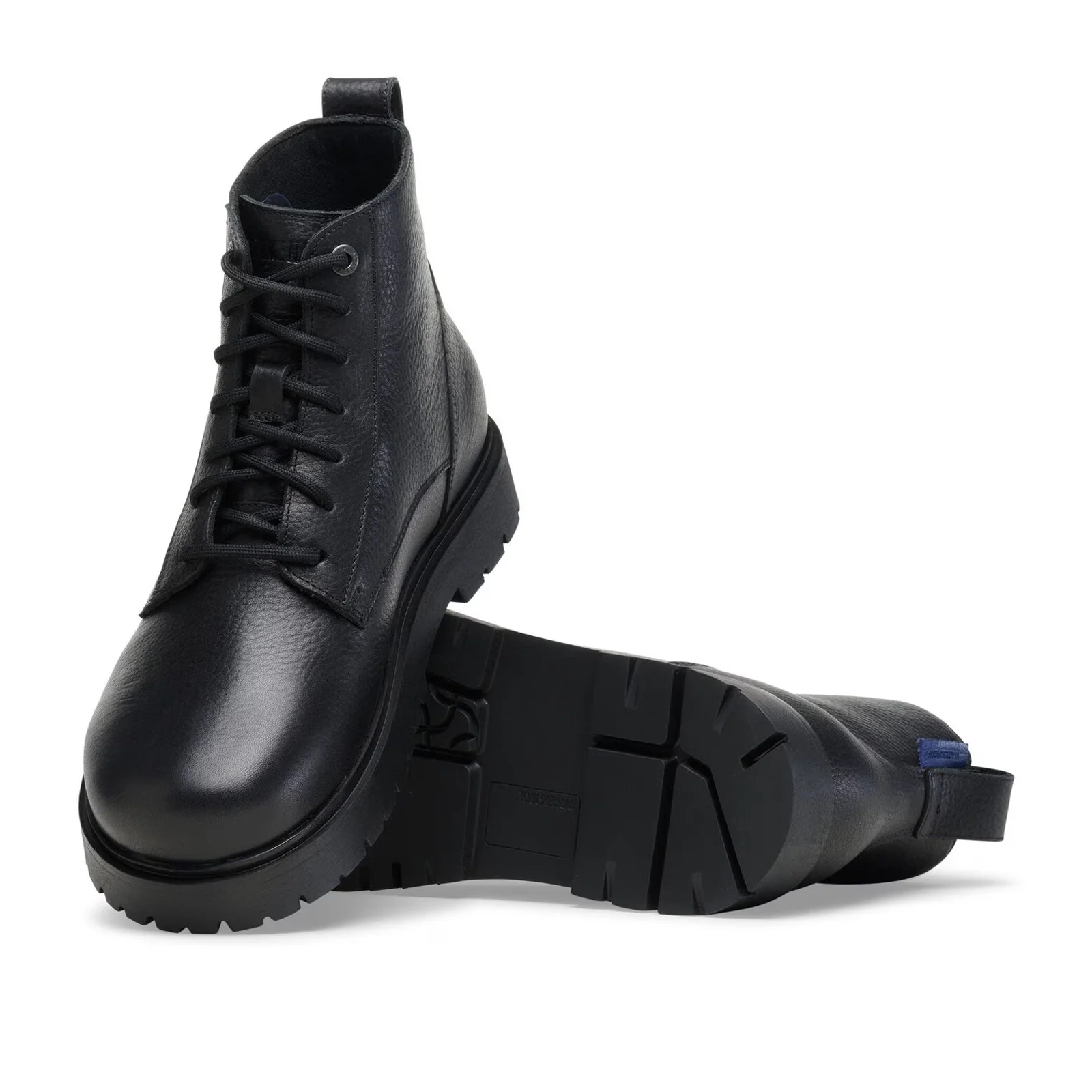 Birkenstock Highwood Lace Waterproof Mid Boot (Men) - Black Leather - Image 3