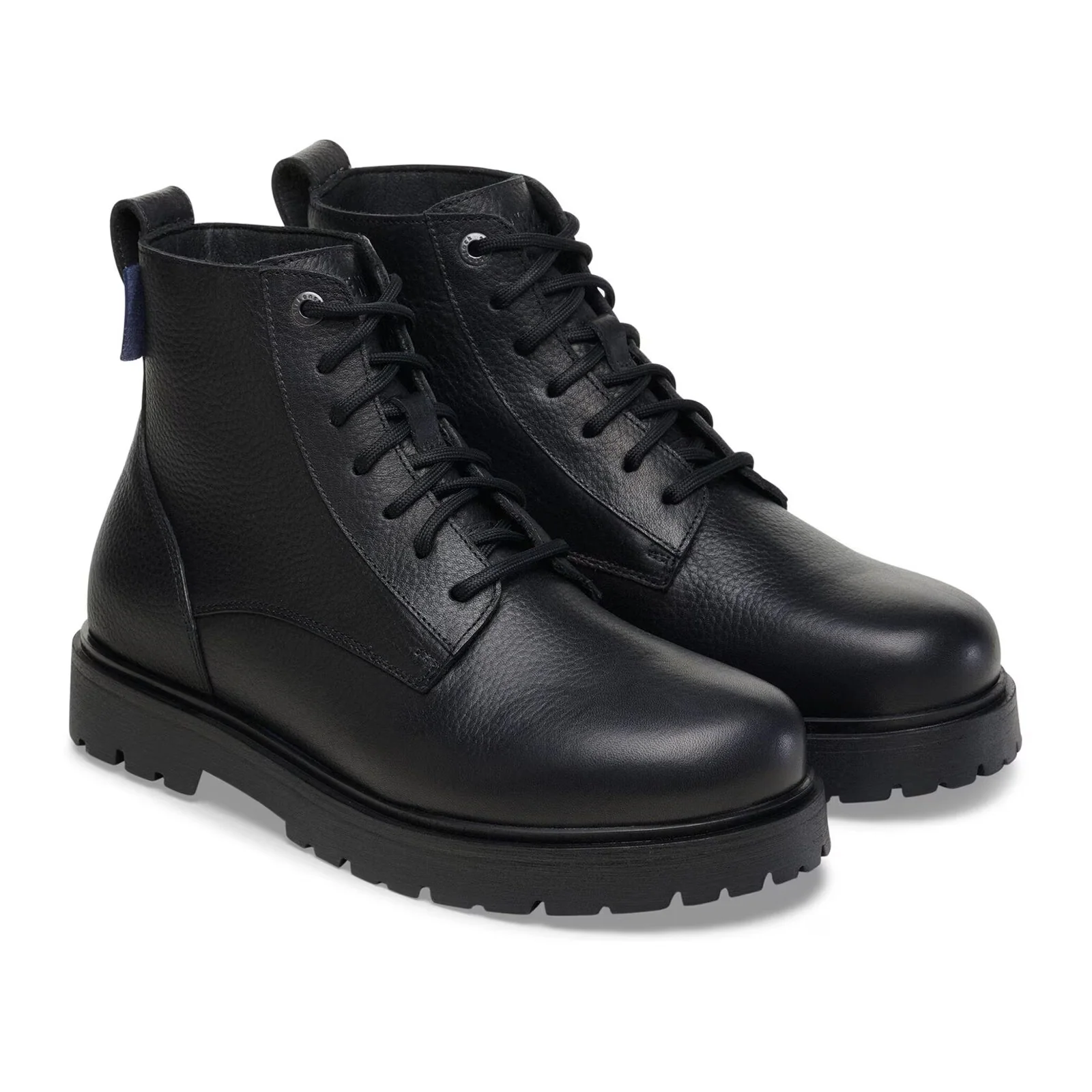 Birkenstock Highwood Lace Waterproof Mid Boot (Men) - Black Leather - Image 4