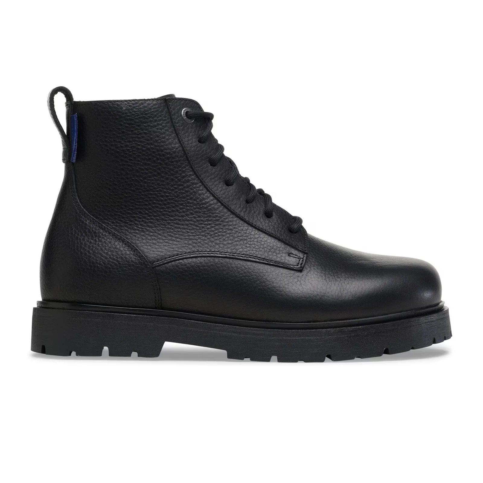 Birkenstock Highwood Lace Waterproof Mid Boot (Men) - Black Leather - Image 5
